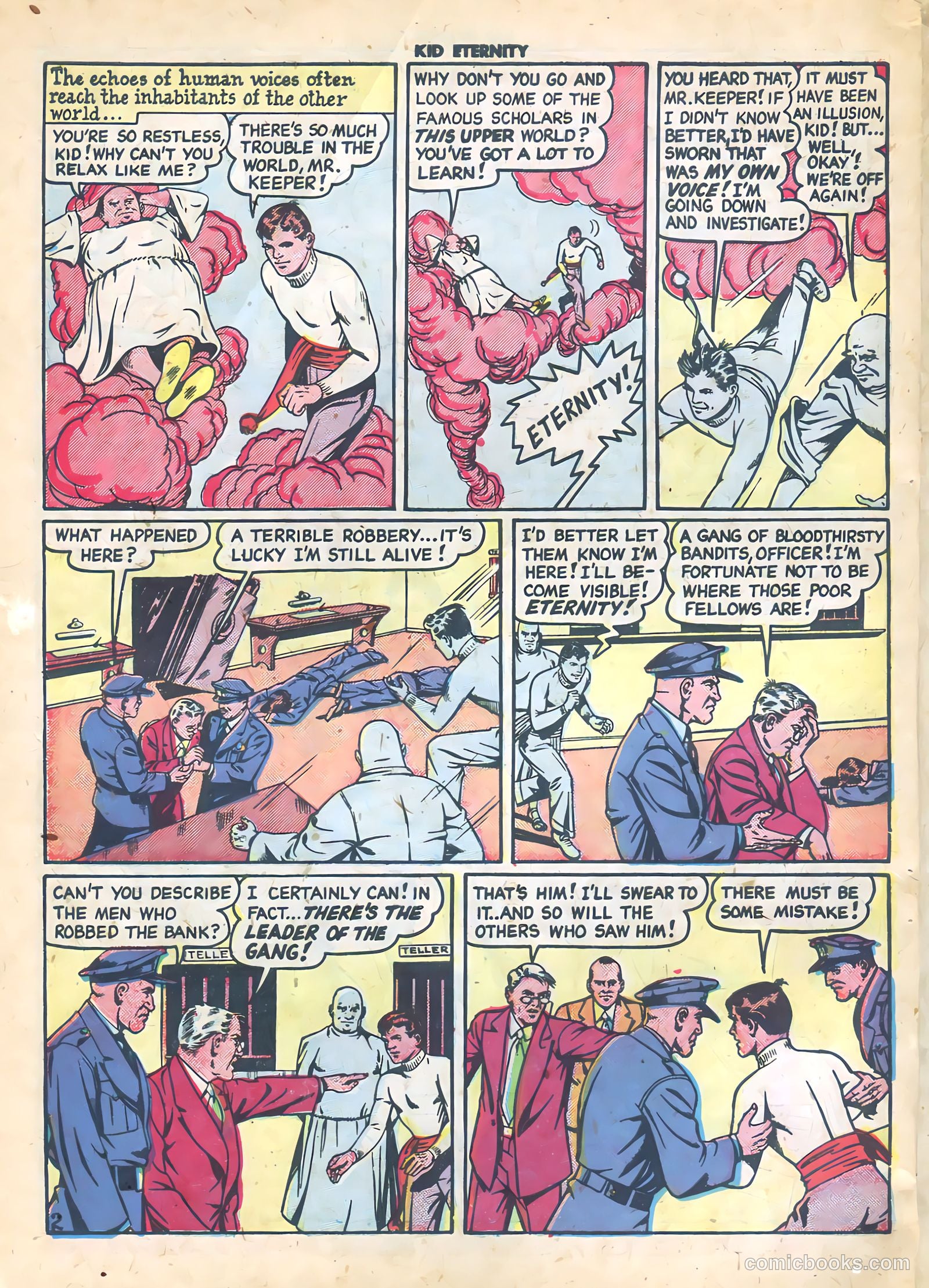 Kid Eternity #14 (1949) — page 4 of 52