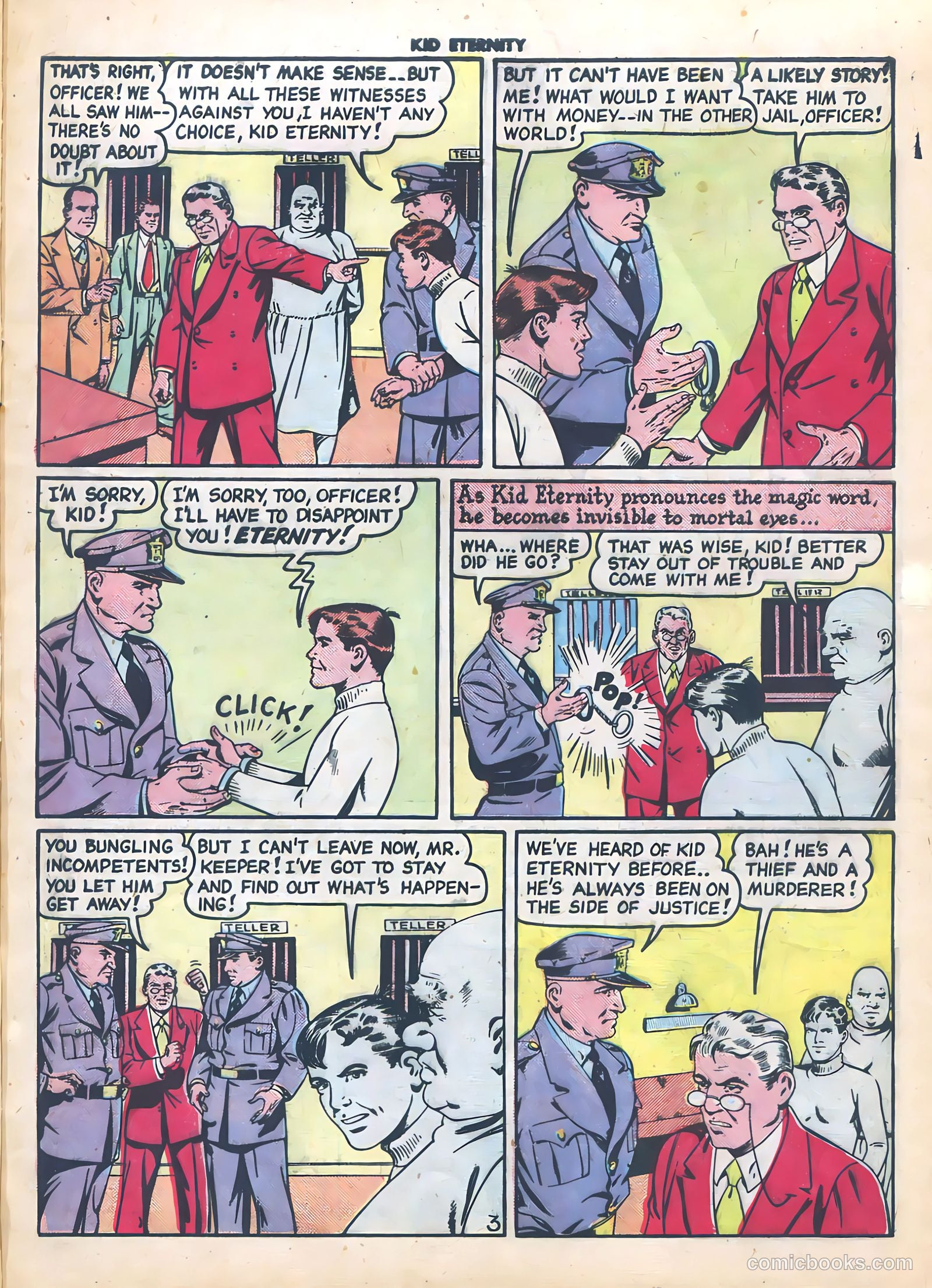 Kid Eternity #14 (1949) — page 5 of 52
