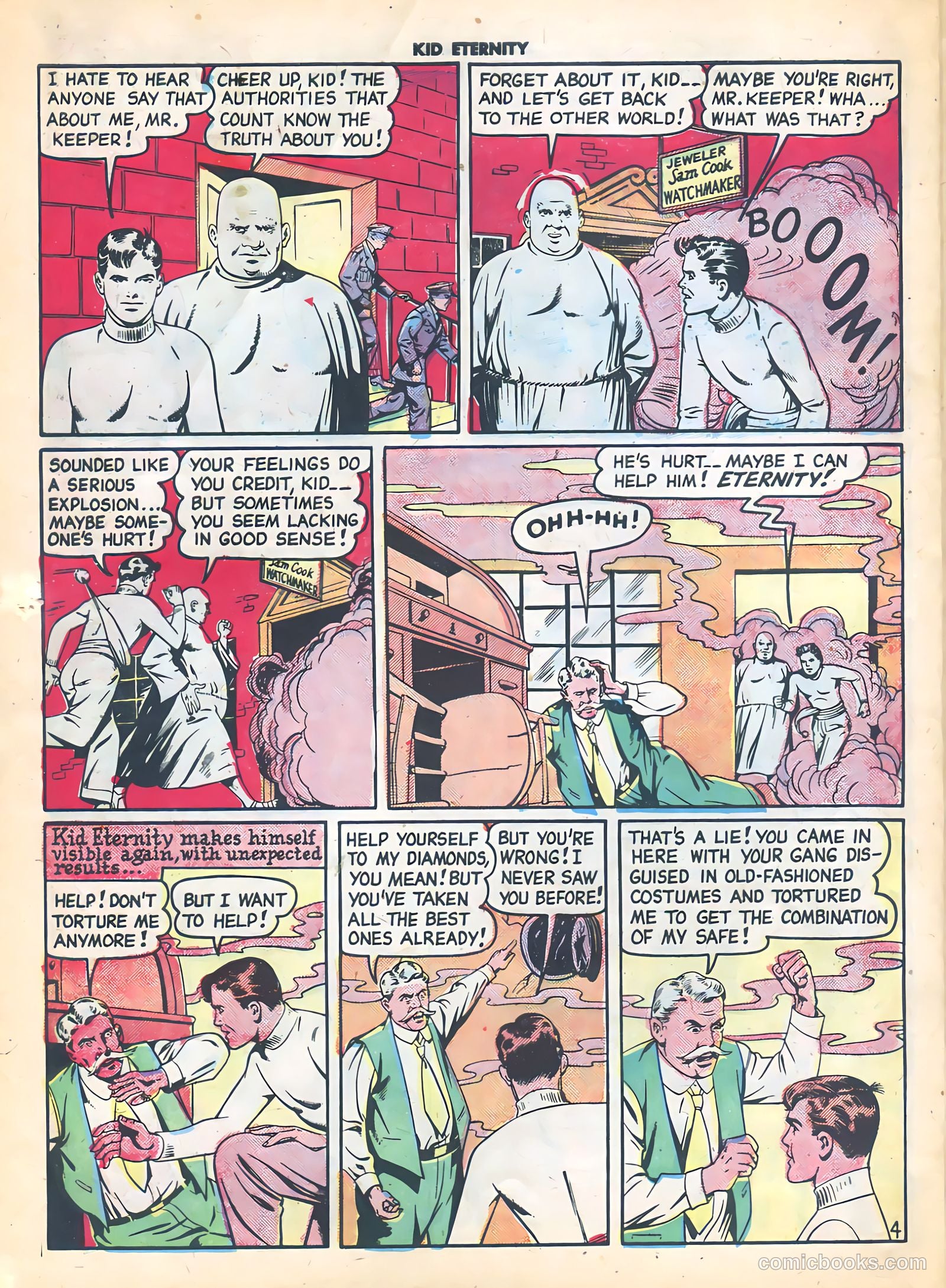 Kid Eternity #14 (1949) — page 6 of 52