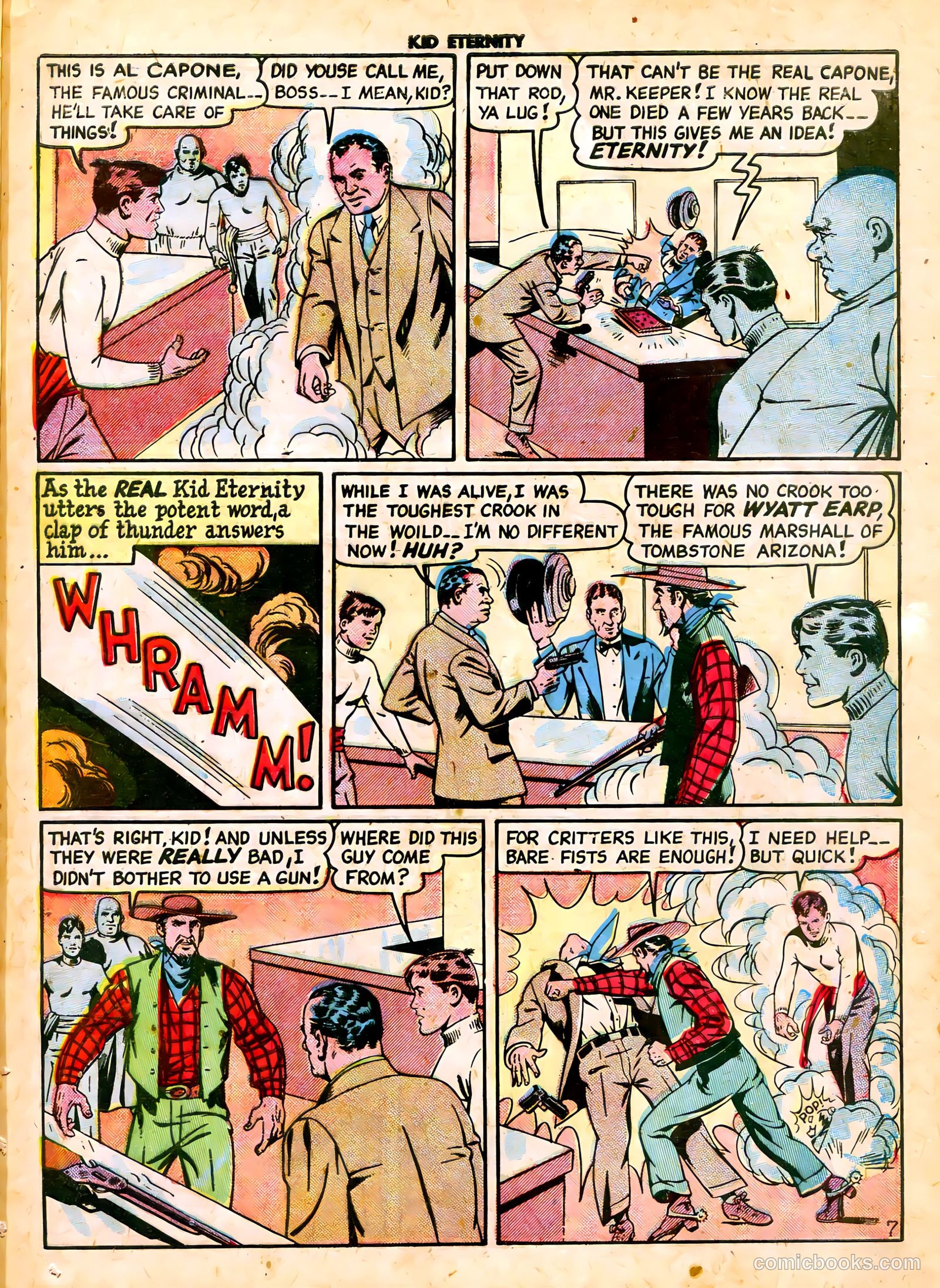 Kid Eternity #14 (1949) — page 9 of 52