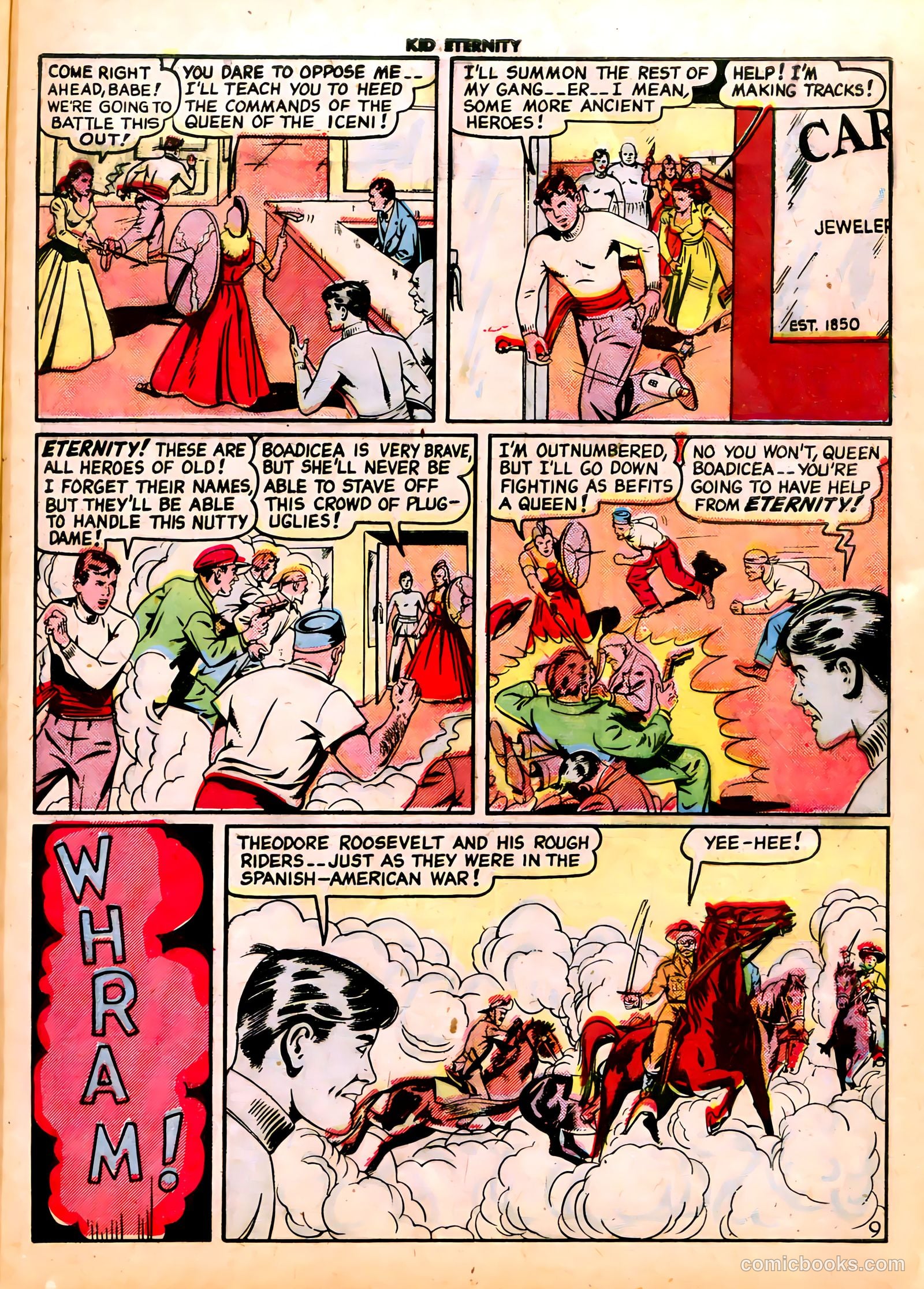 Kid Eternity #14 (1949) — page 11 of 52