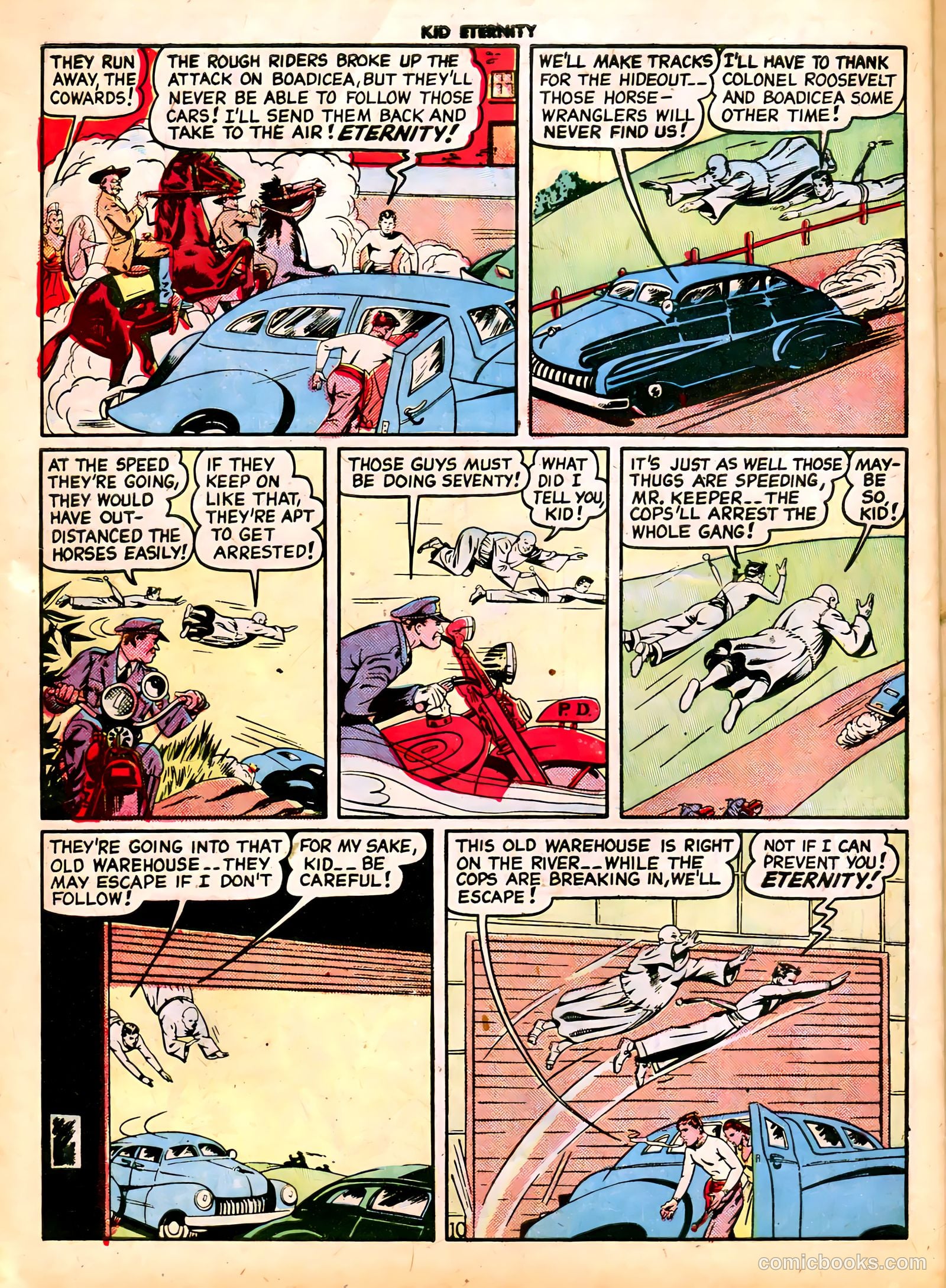 Kid Eternity #14 (1949) — page 12 of 52