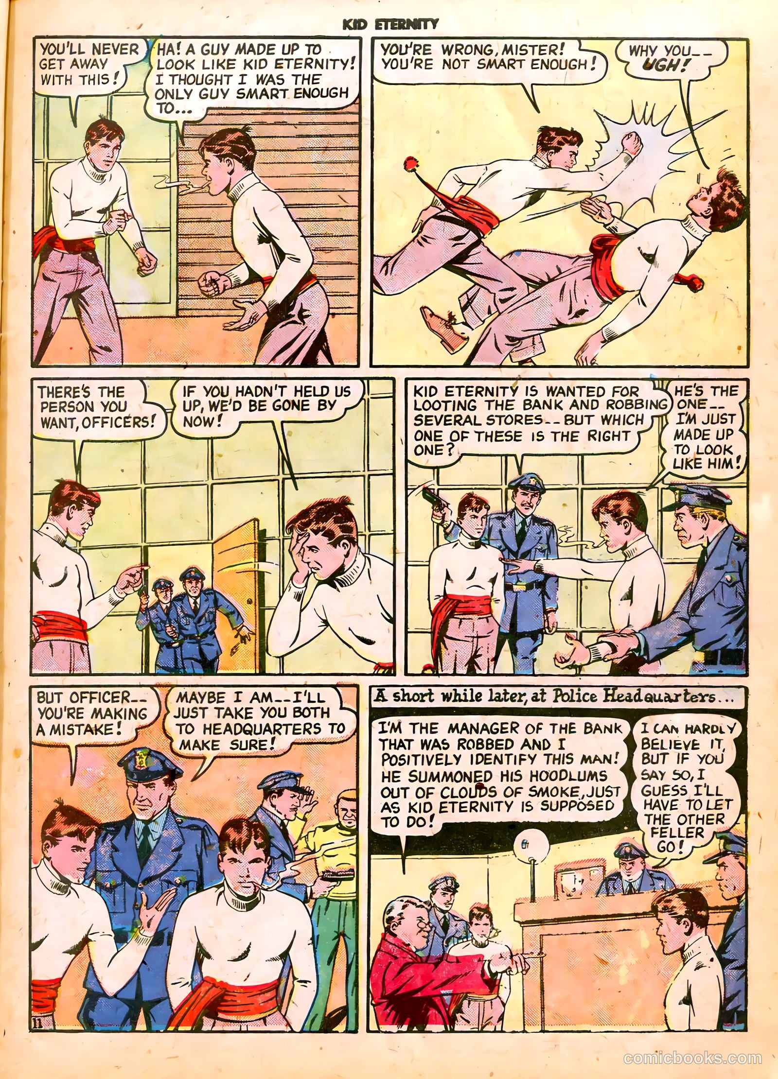 Kid Eternity #14 (1949) — page 13 of 52