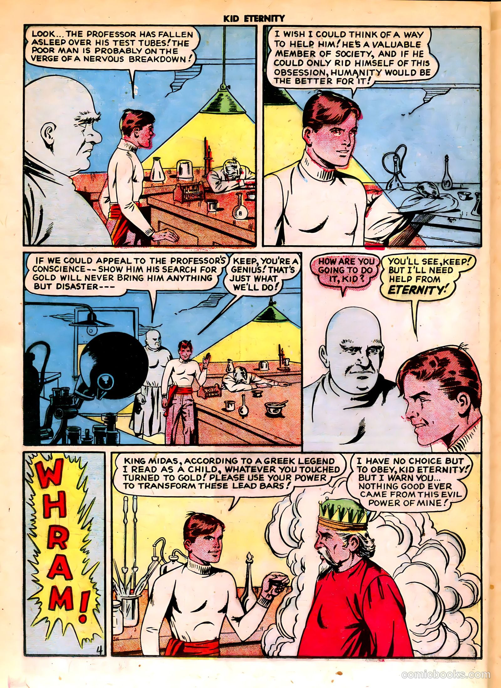 Kid Eternity #14 (1949) — page 18 of 52