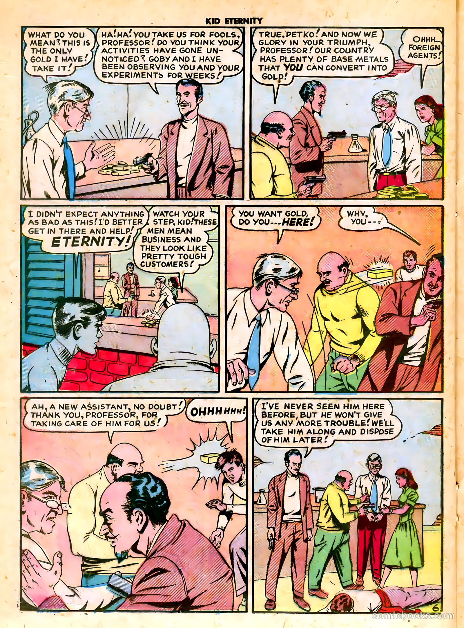 Kid Eternity #14 (1949) — page 20 of 52