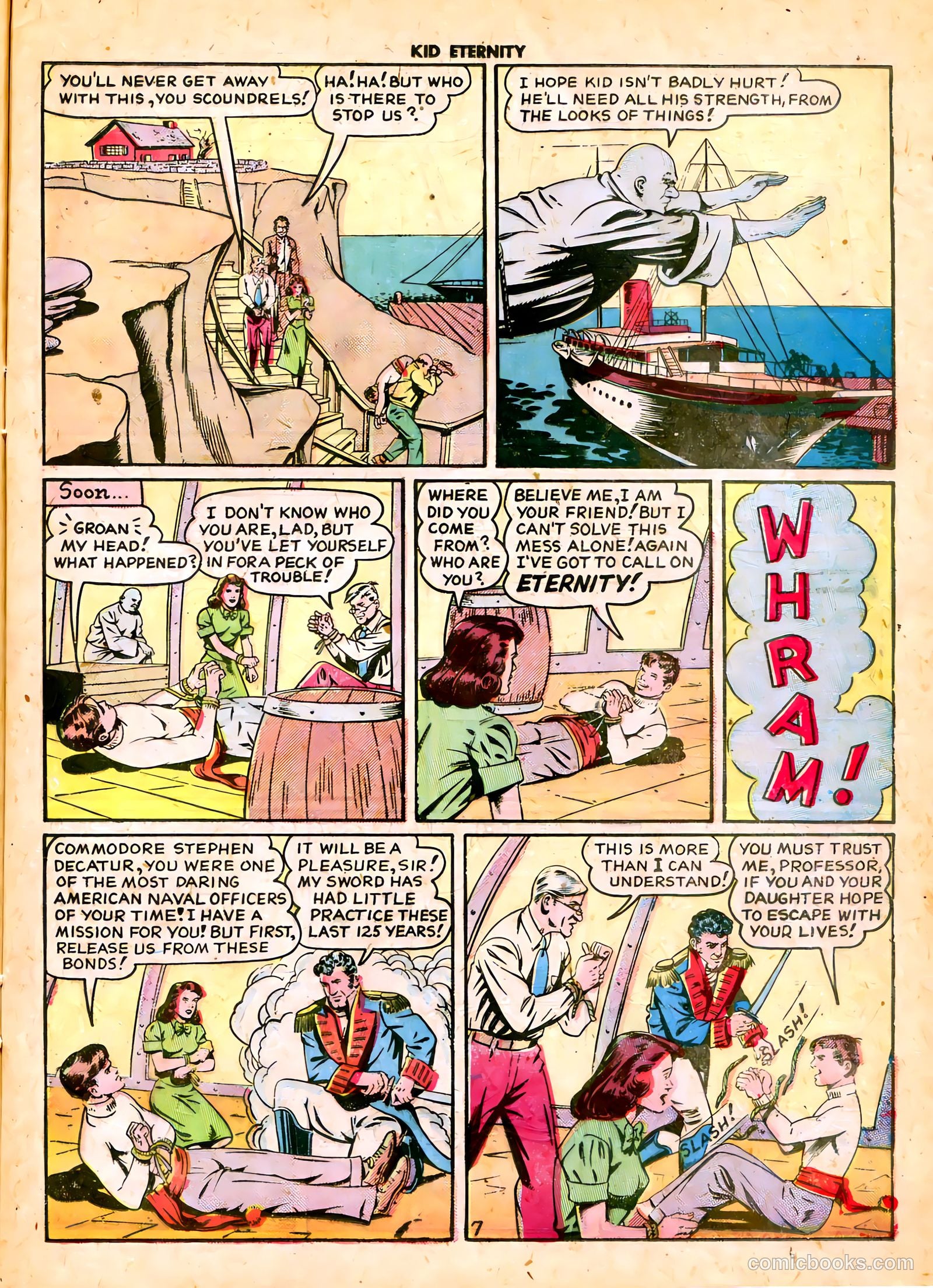 Kid Eternity #14 (1949) — page 21 of 52