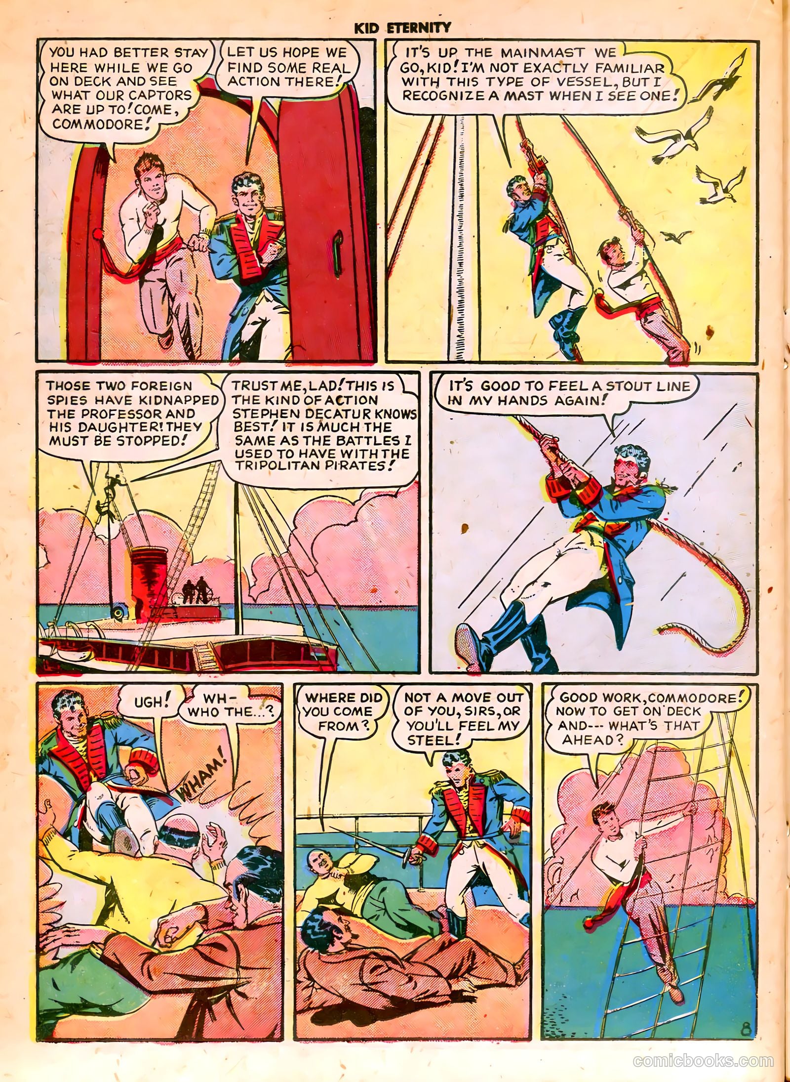 Kid Eternity #14 (1949) — page 22 of 52