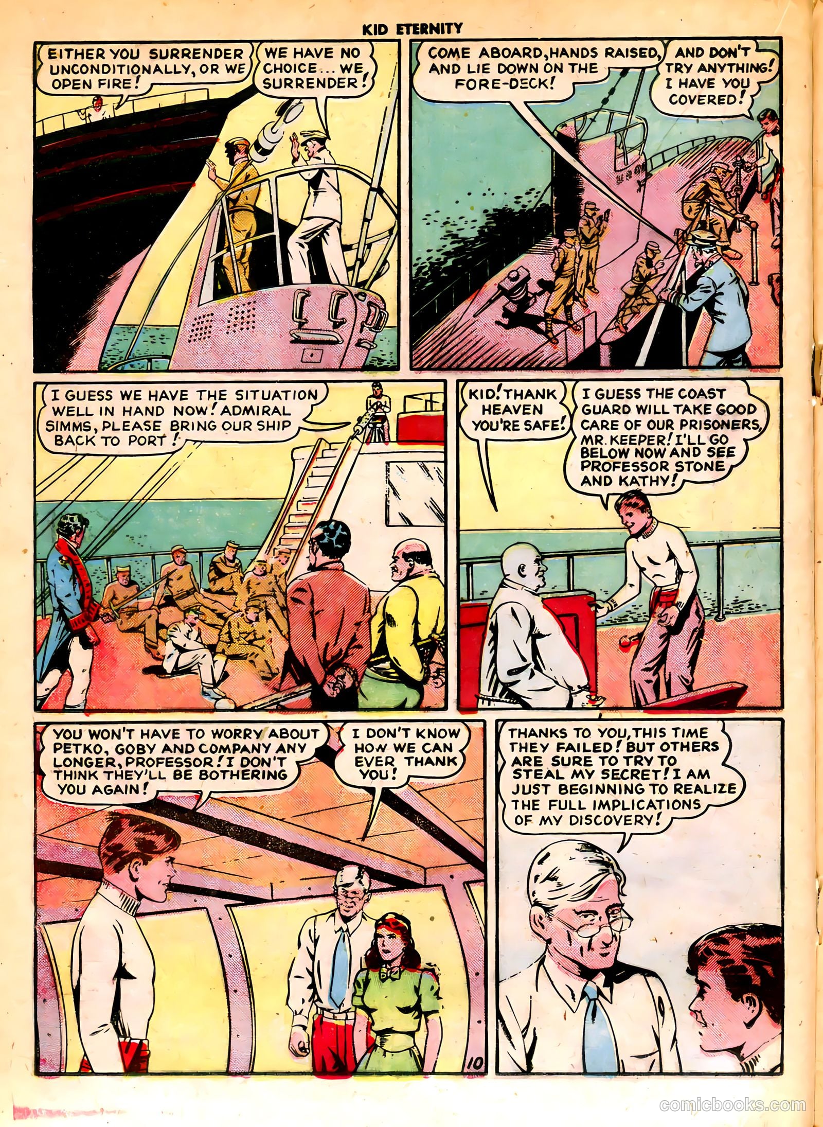Kid Eternity #14 (1949) — page 24 of 52