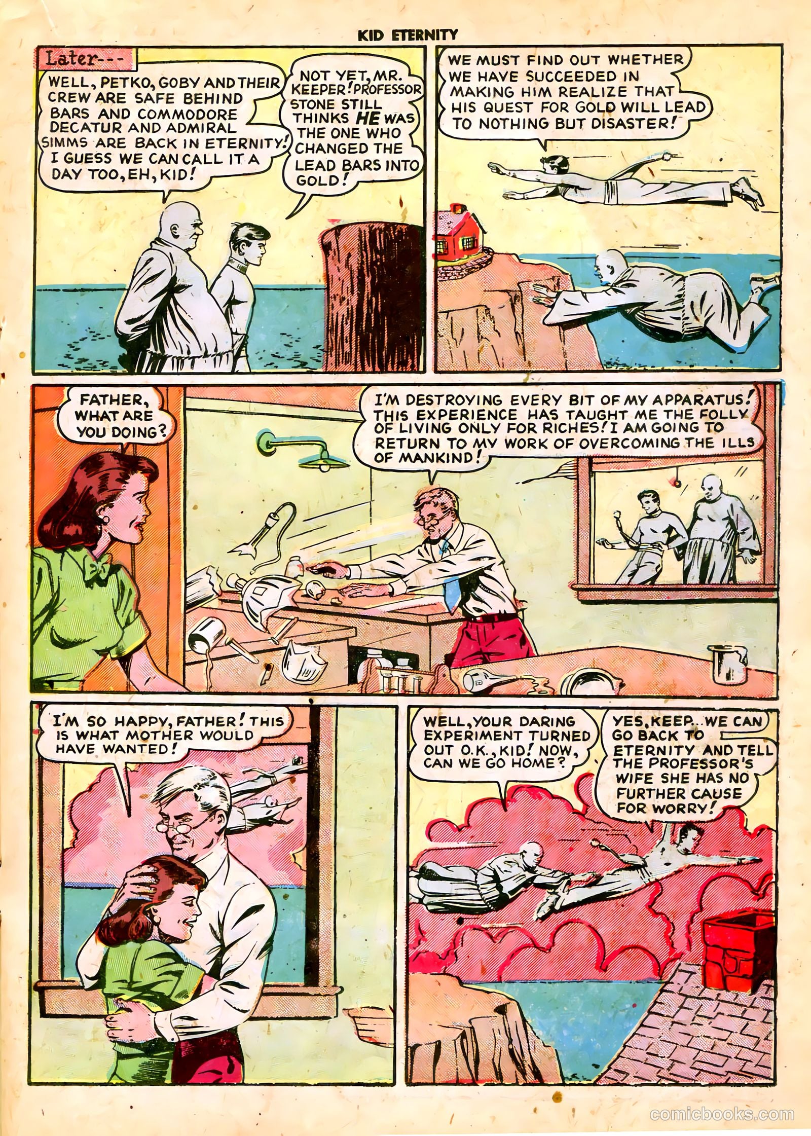 Kid Eternity #14 (1949) — page 25 of 52
