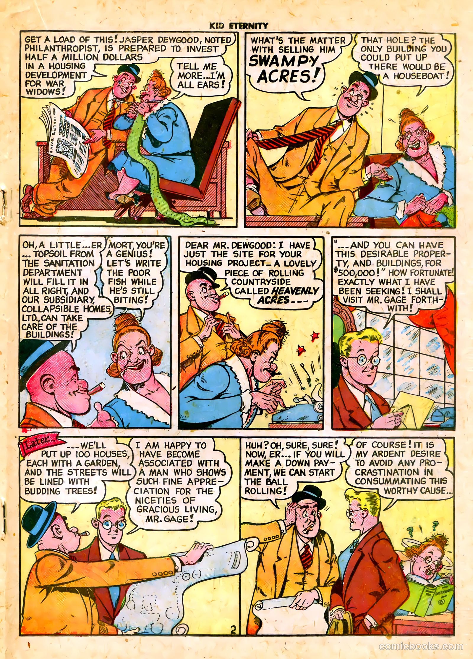 Kid Eternity #14 (1949) — page 27 of 52