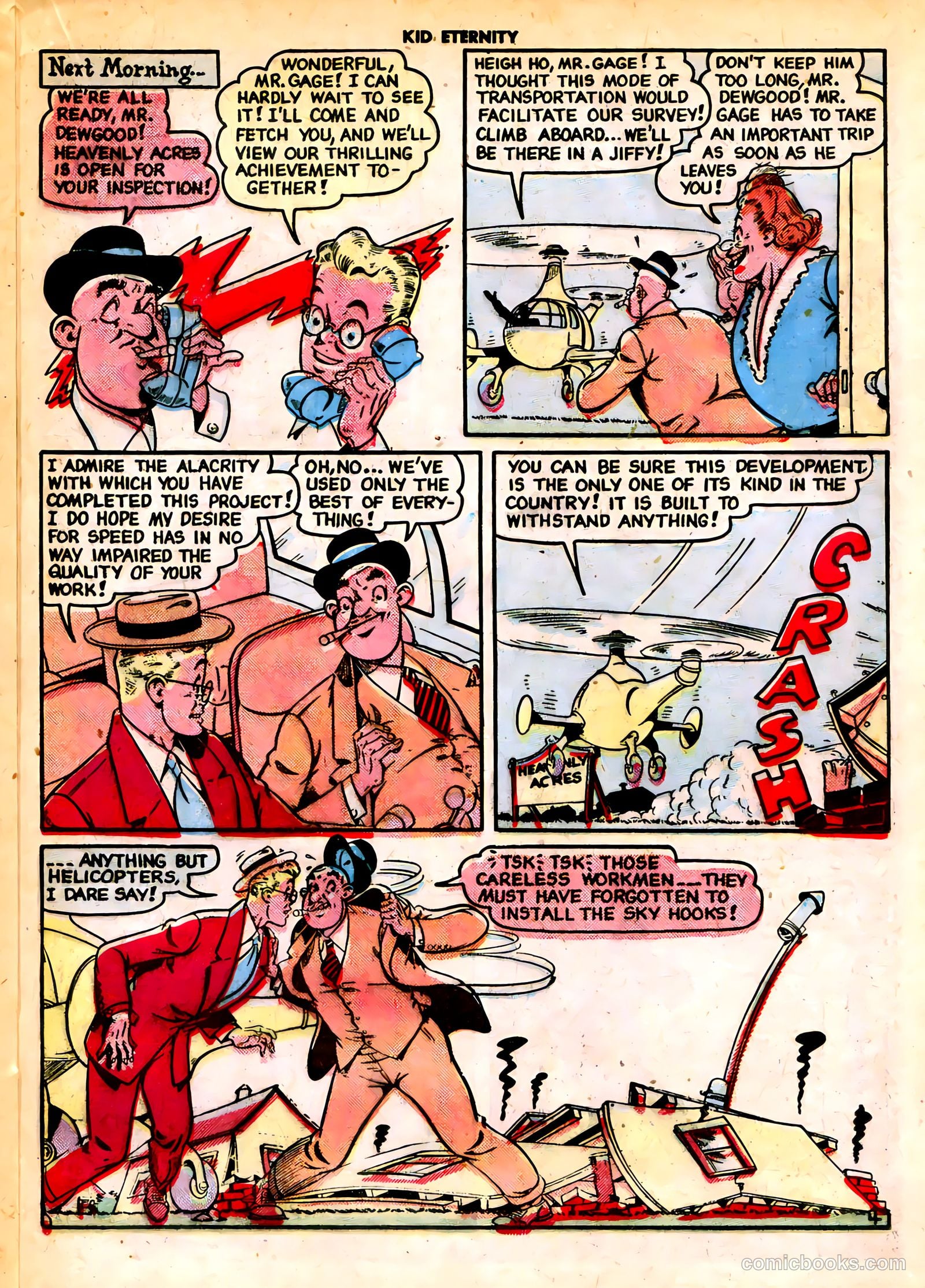 Kid Eternity #14 (1949) — page 29 of 52