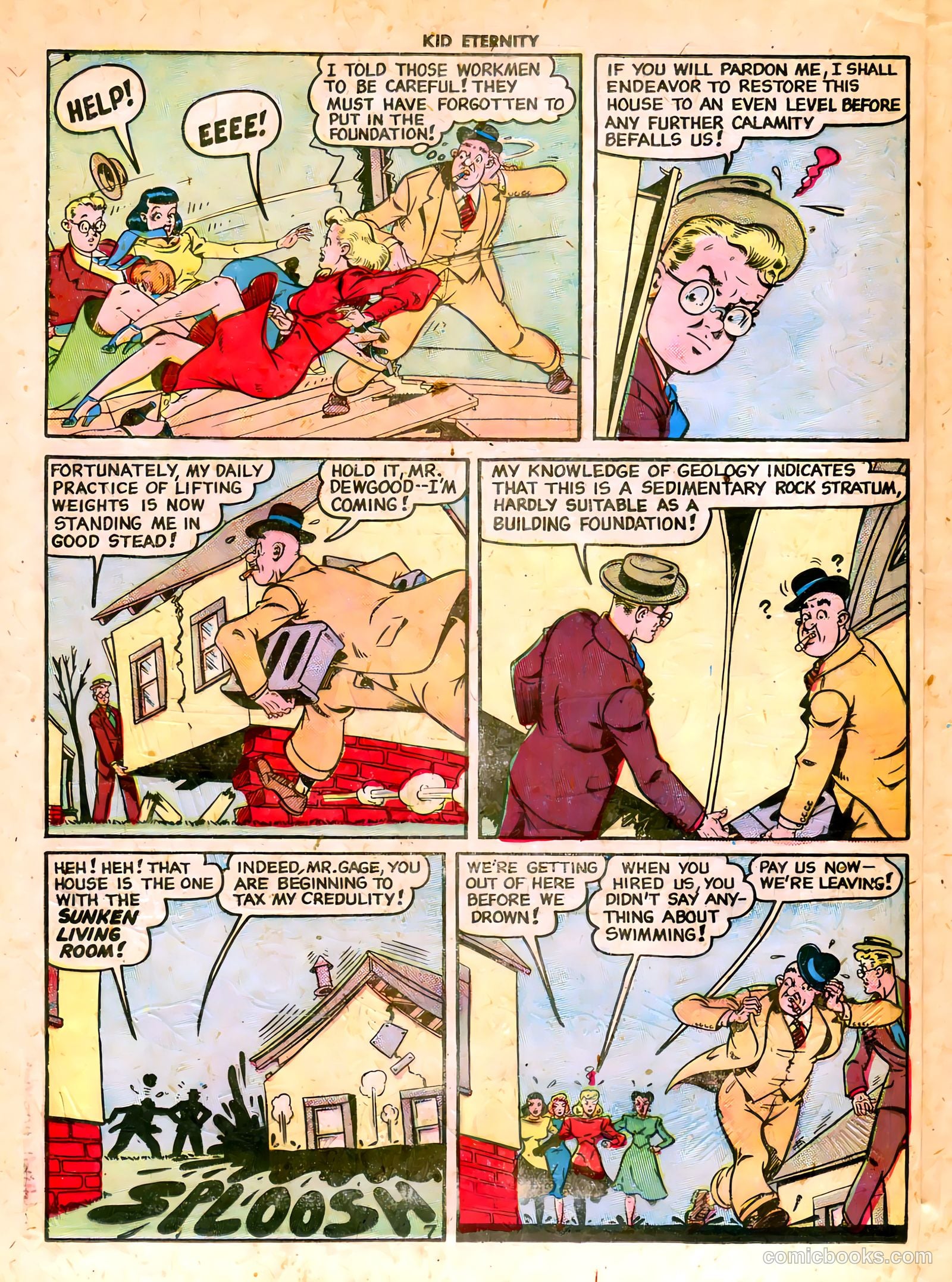 Kid Eternity #14 (1949) — page 32 of 52
