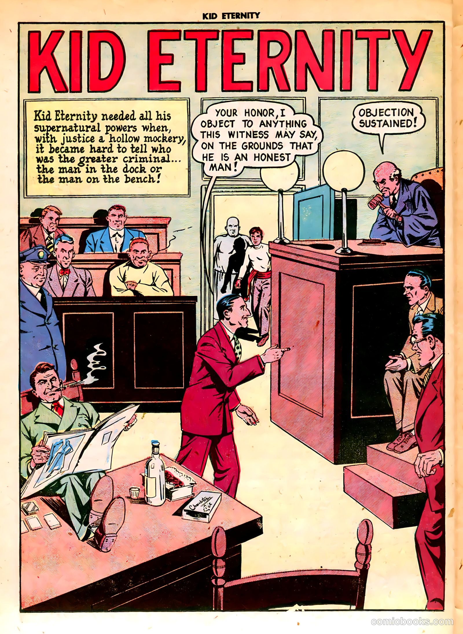Kid Eternity #14 (1949) — page 36 of 52
