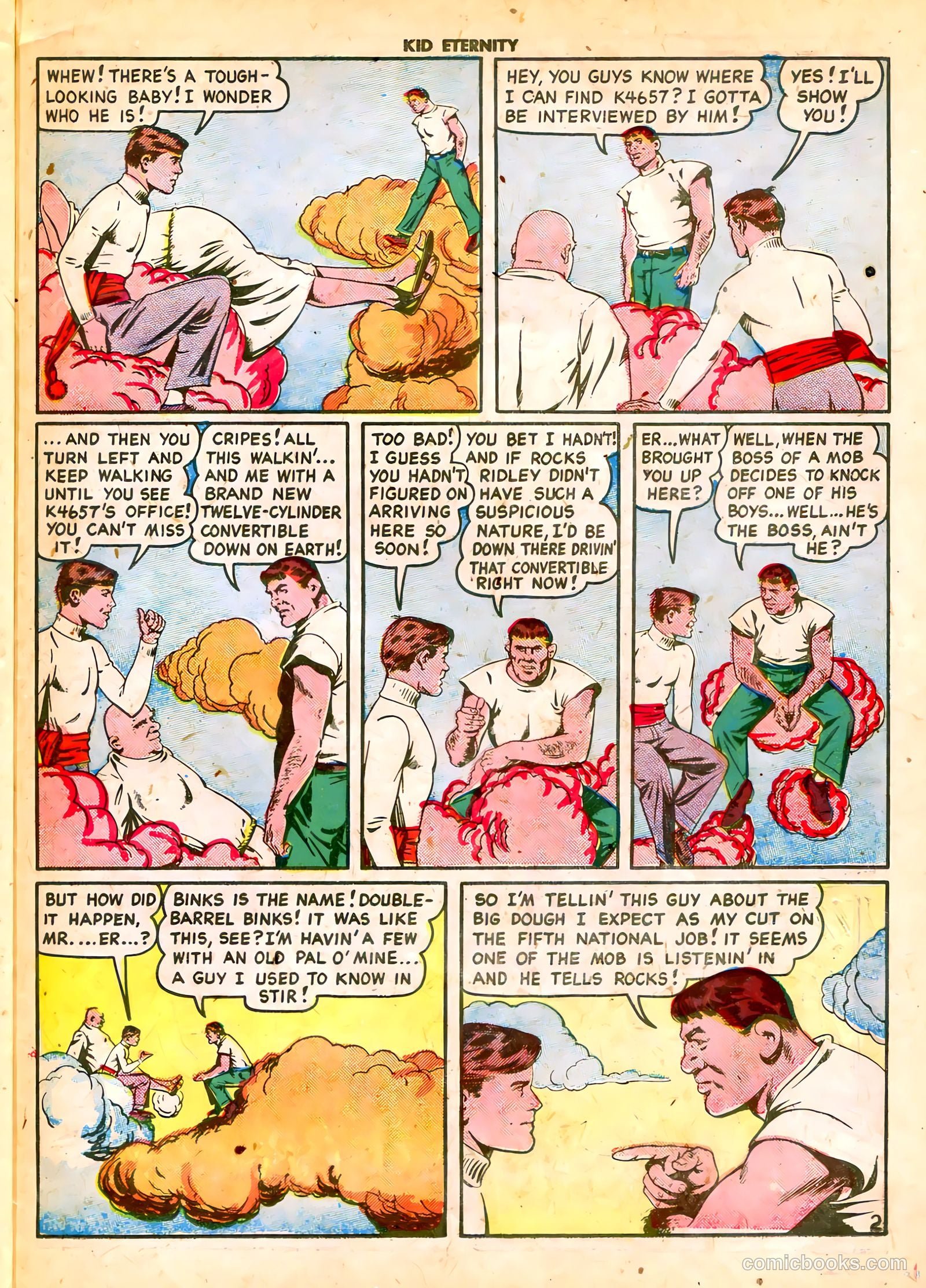 Kid Eternity #14 (1949) — page 37 of 52