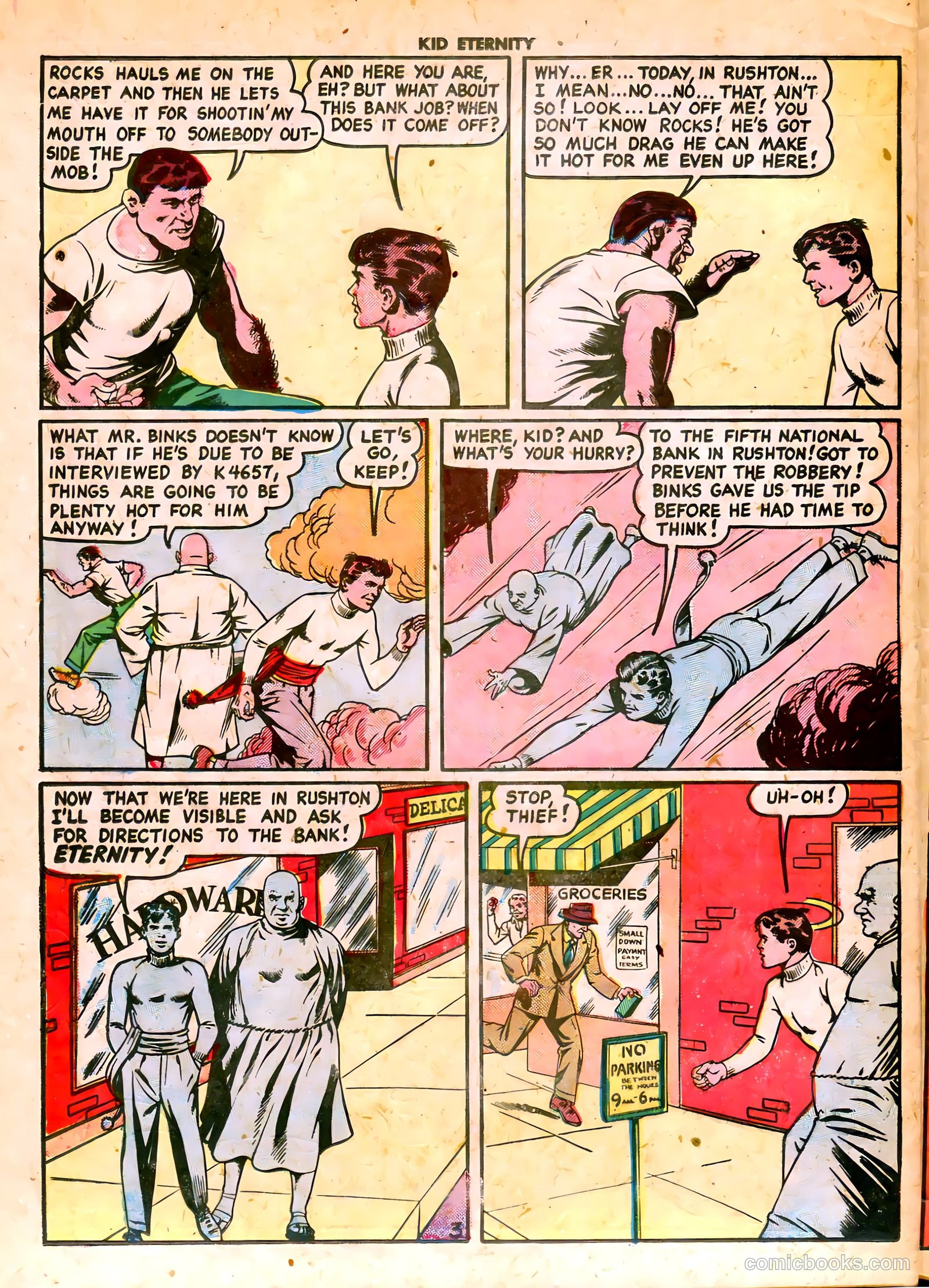 Kid Eternity #14 (1949) — page 38 of 52