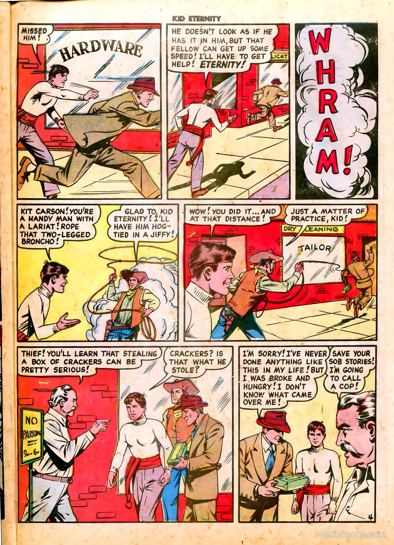 Kid Eternity #14 (1949) — page 39 of 52