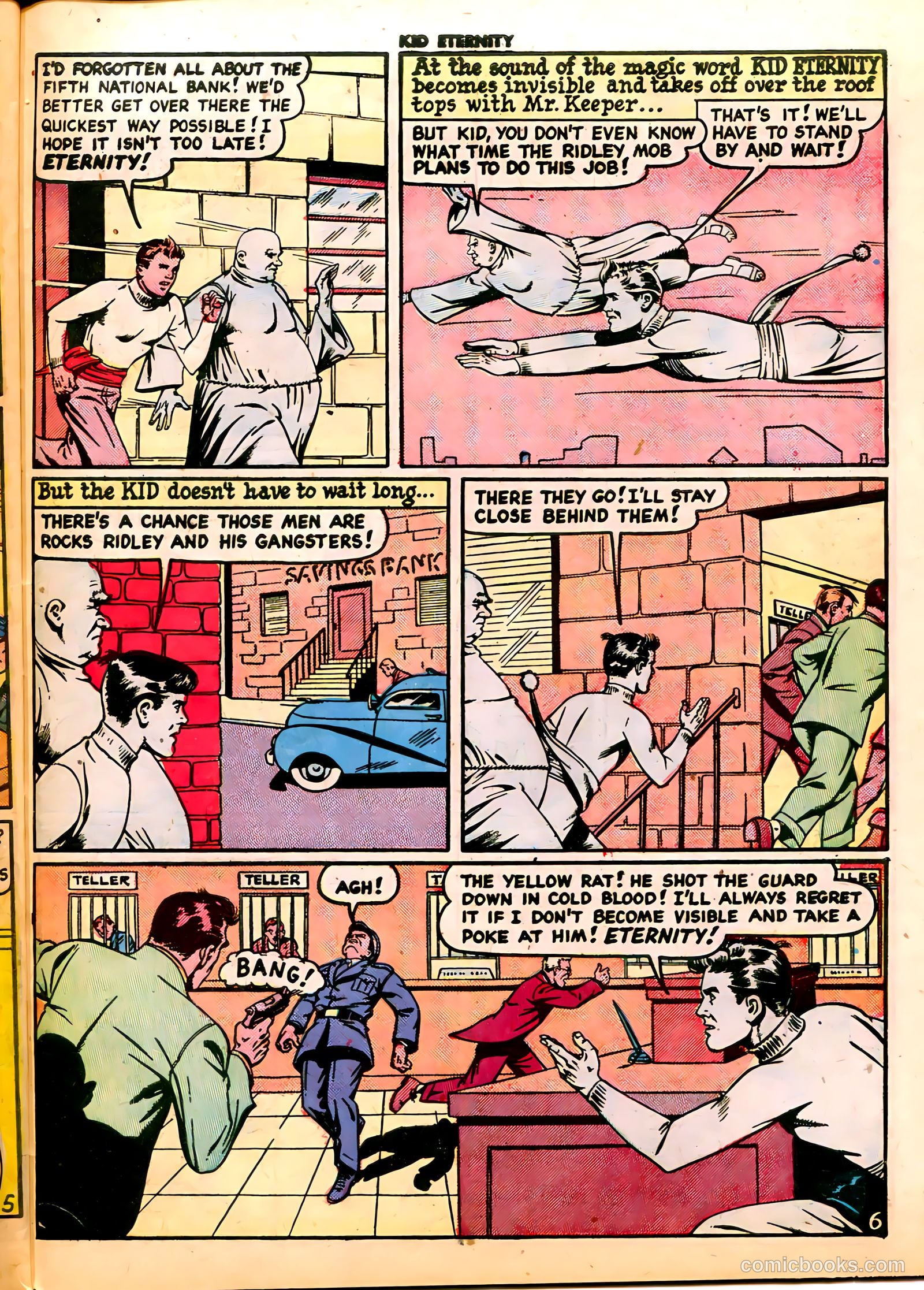 Kid Eternity #14 (1949) — page 41 of 52
