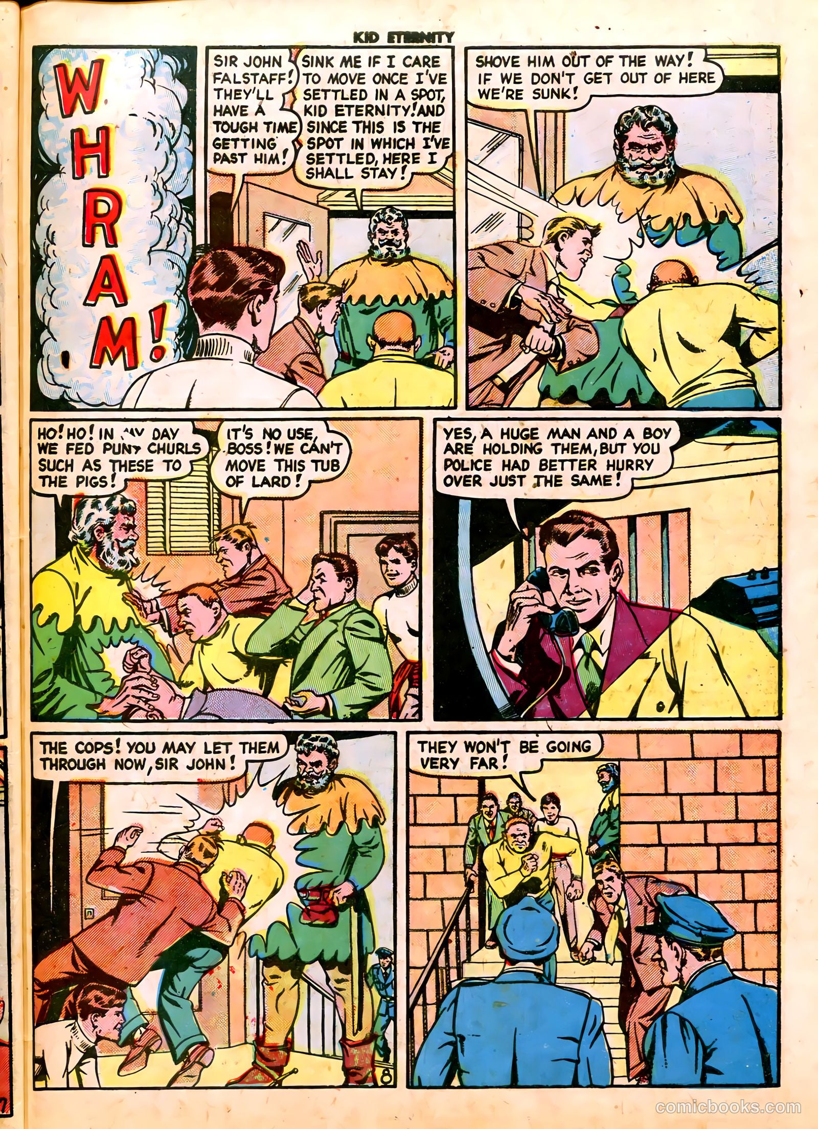 Kid Eternity #14 (1949) — page 43 of 52