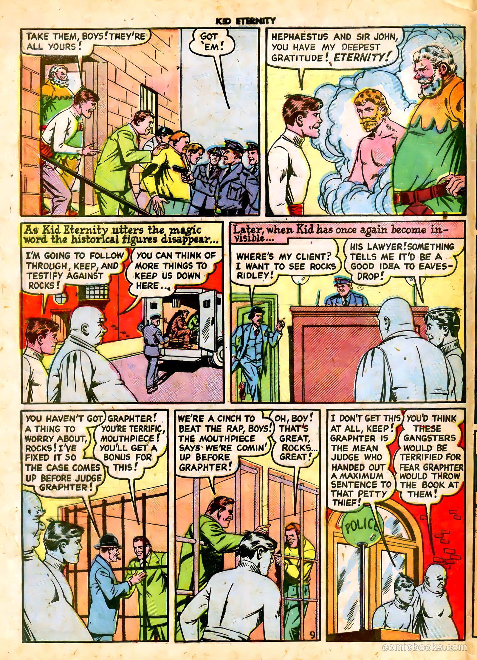 Kid Eternity #14 (1949) — page 44 of 52