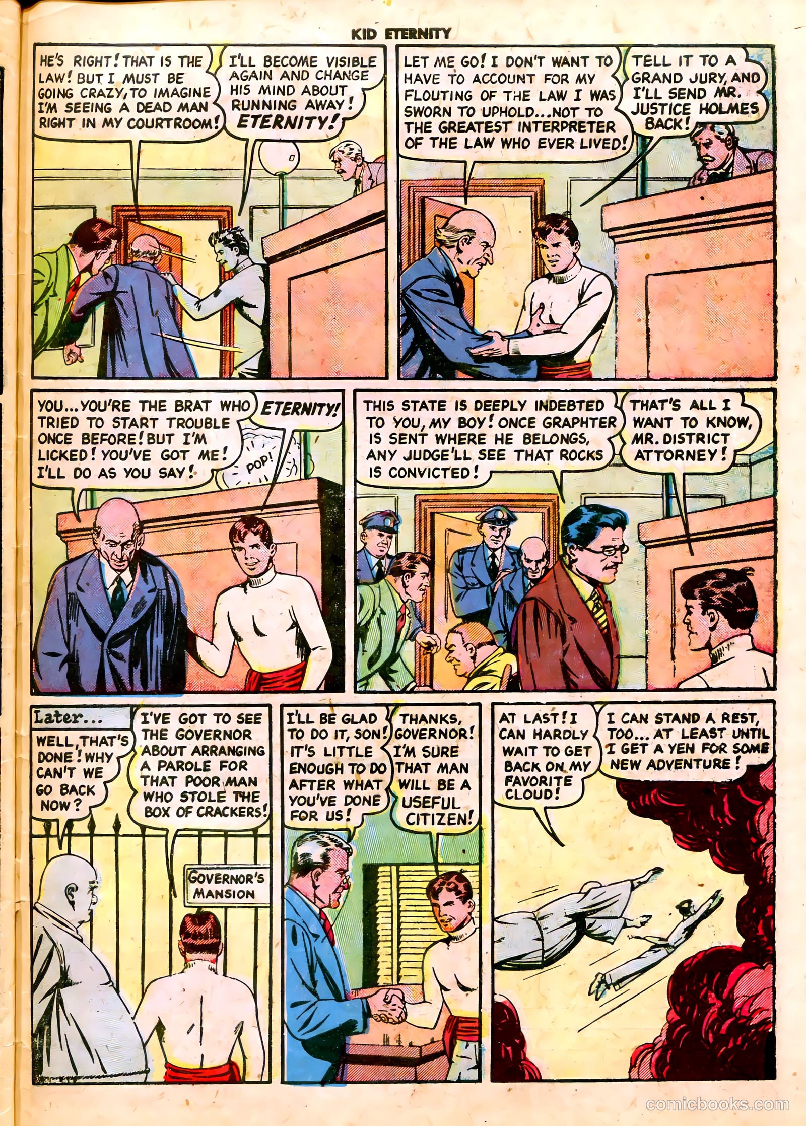 Kid Eternity #14 (1949) — page 49 of 52