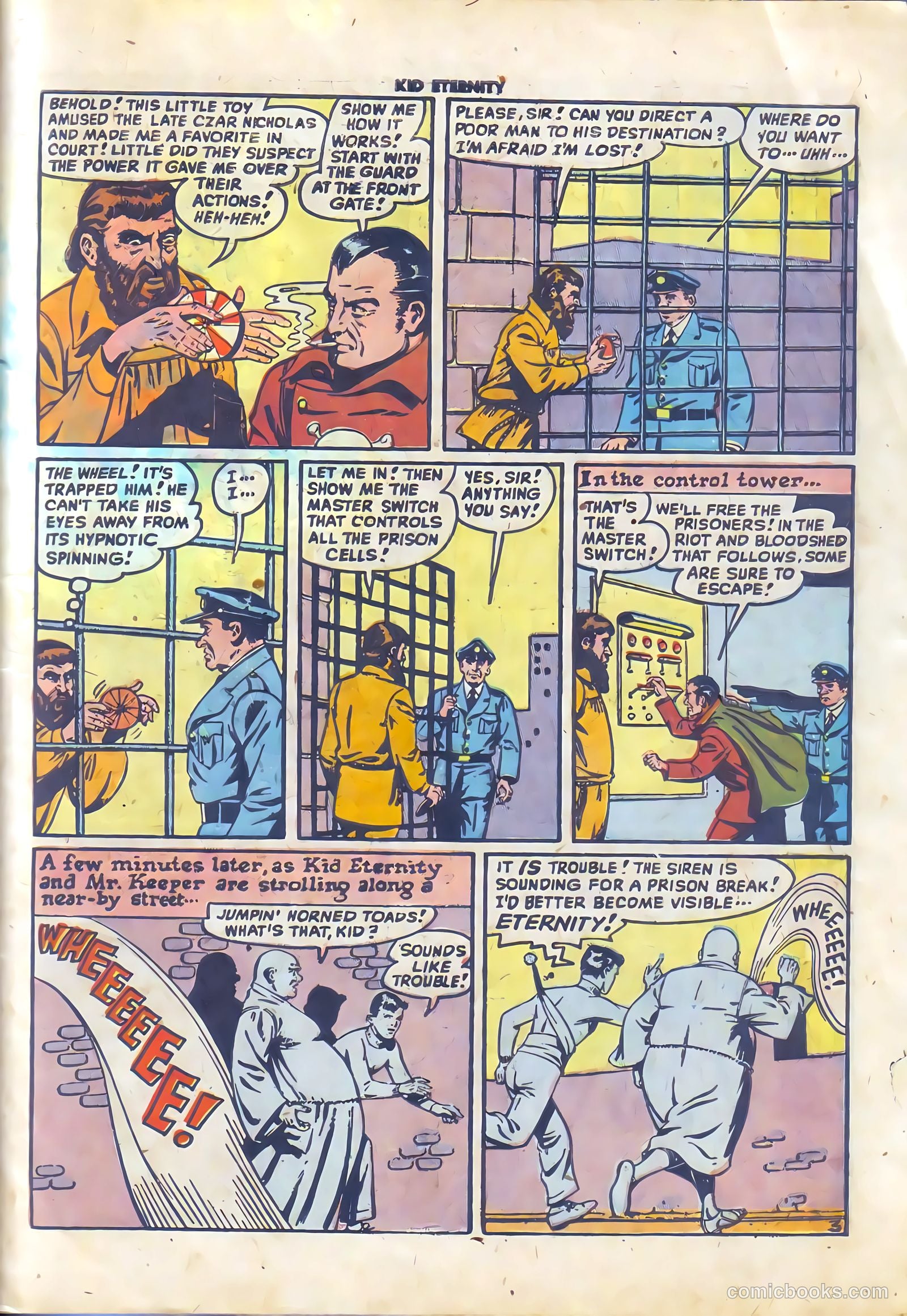 Kid Eternity #15 (1949) — page 6 of 37