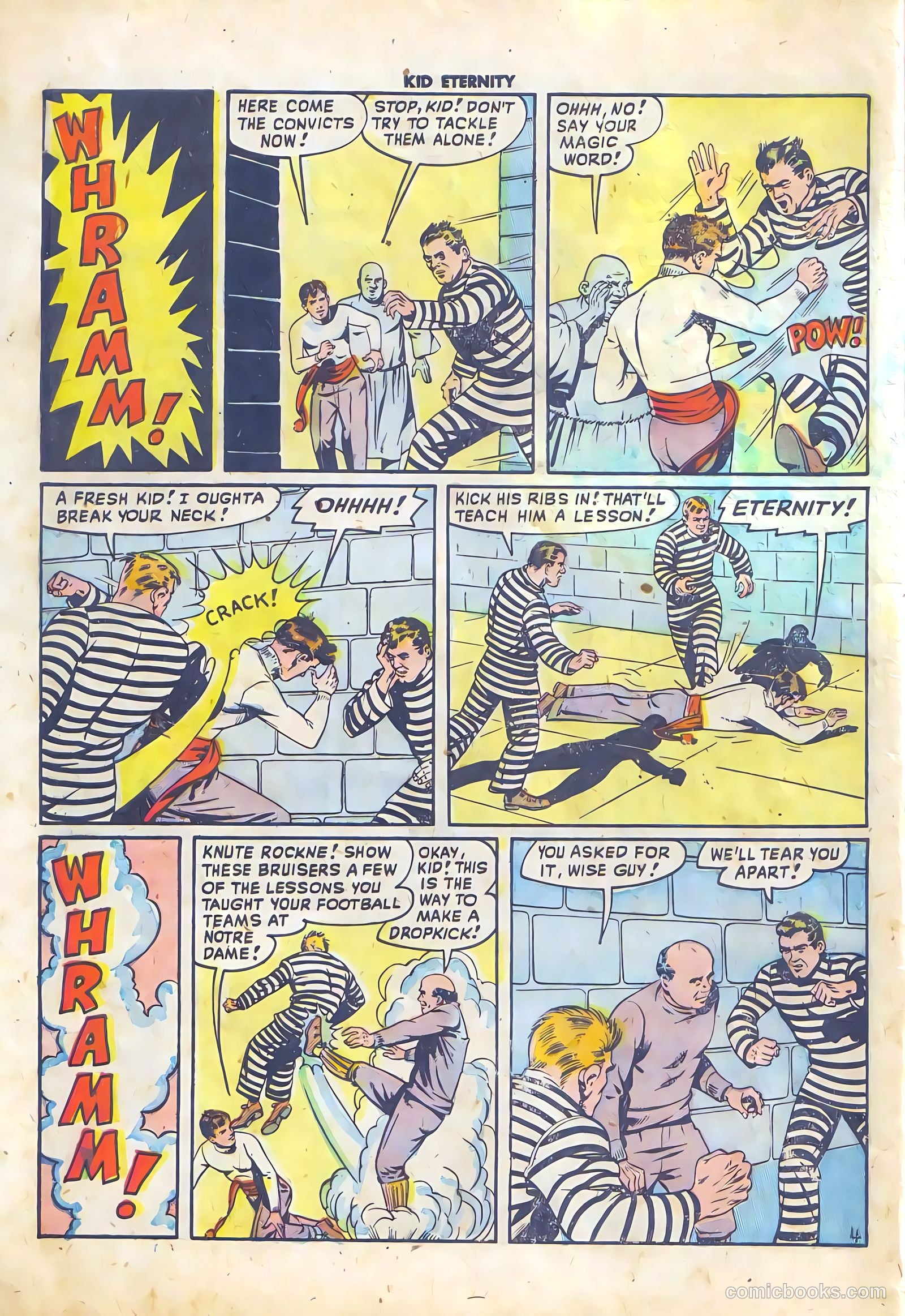 Kid Eternity #15 (1949) — page 7 of 37