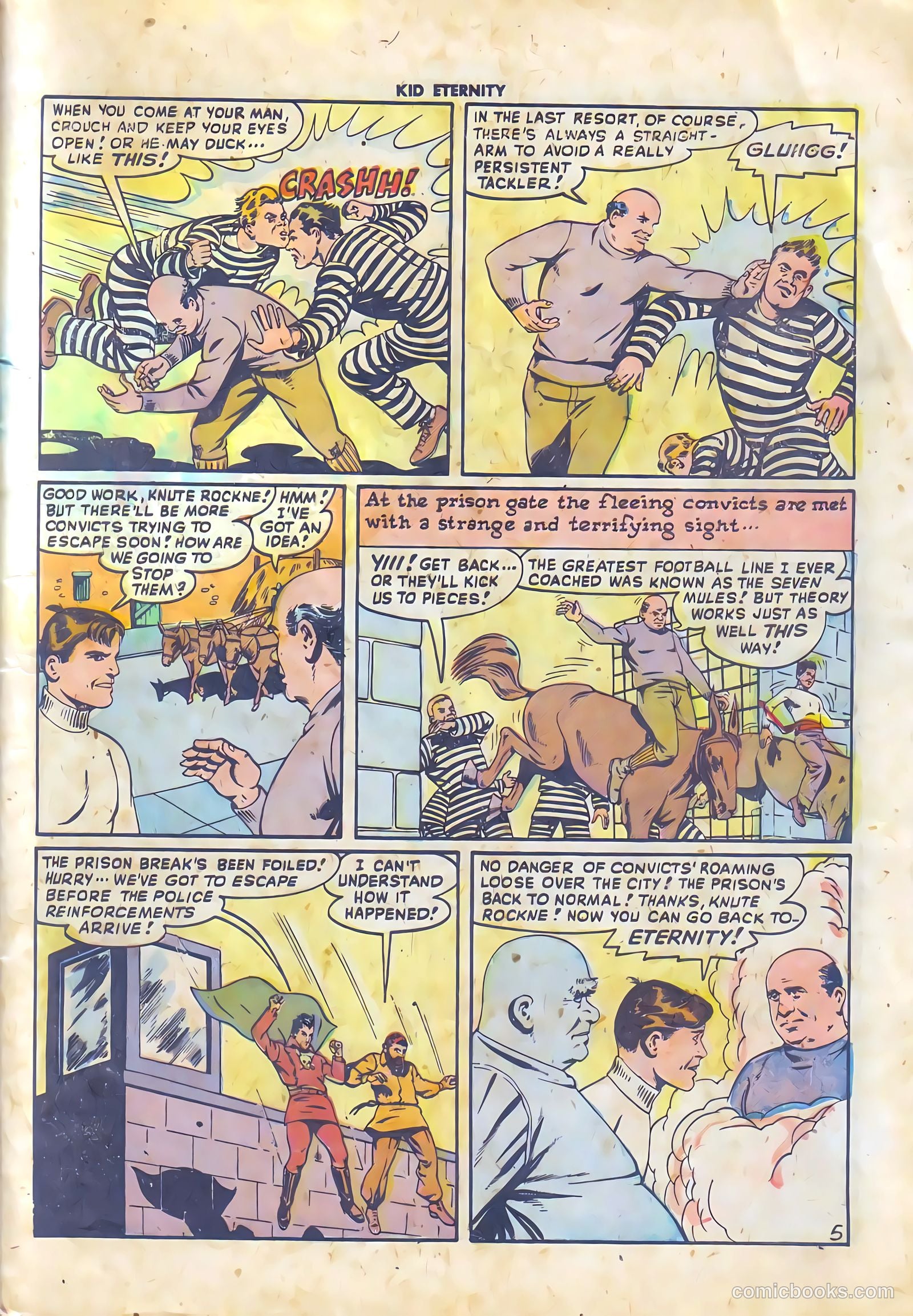 Kid Eternity #15 (1949) — page 8 of 37