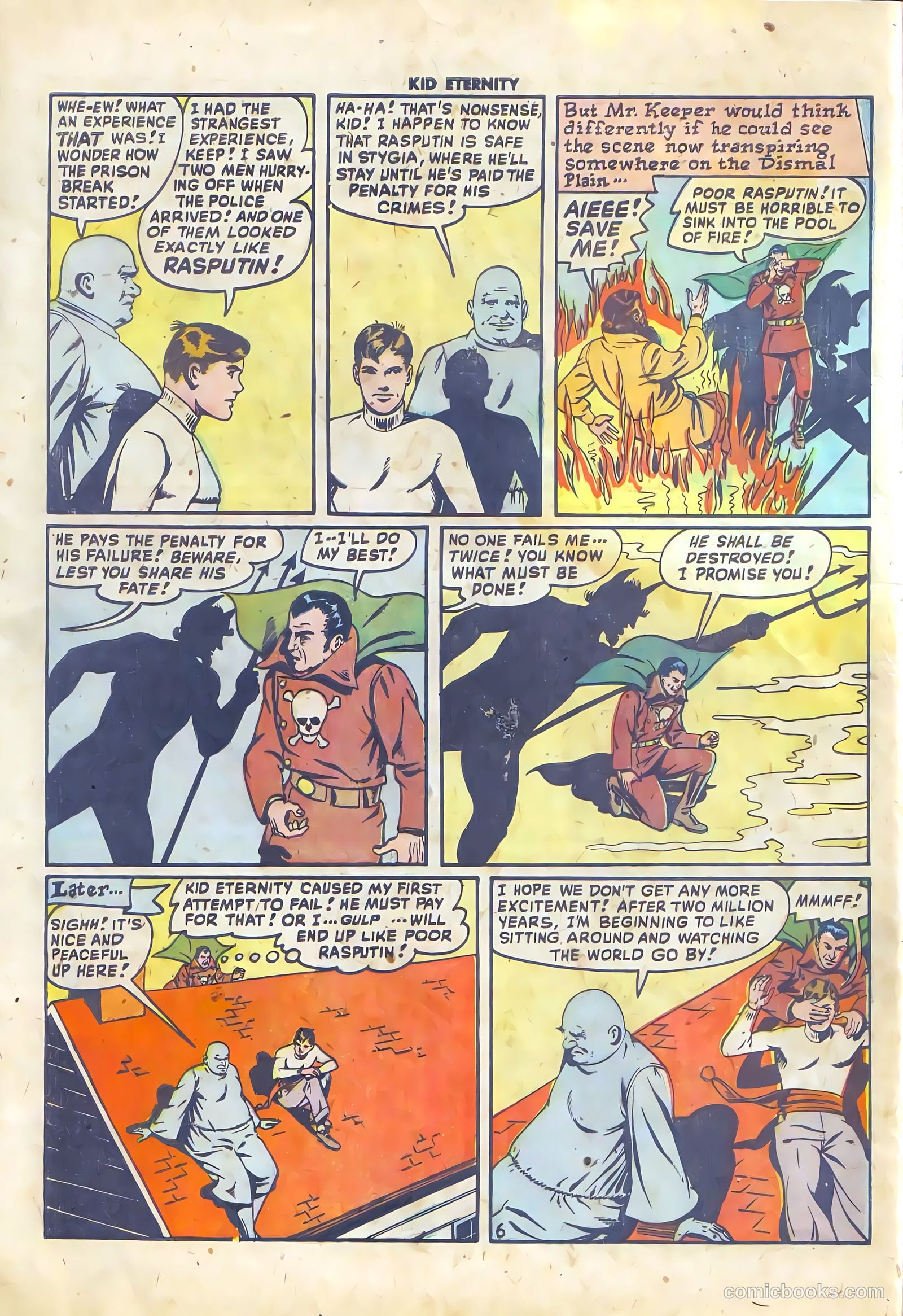 Kid Eternity #15 (1949) — page 9 of 37
