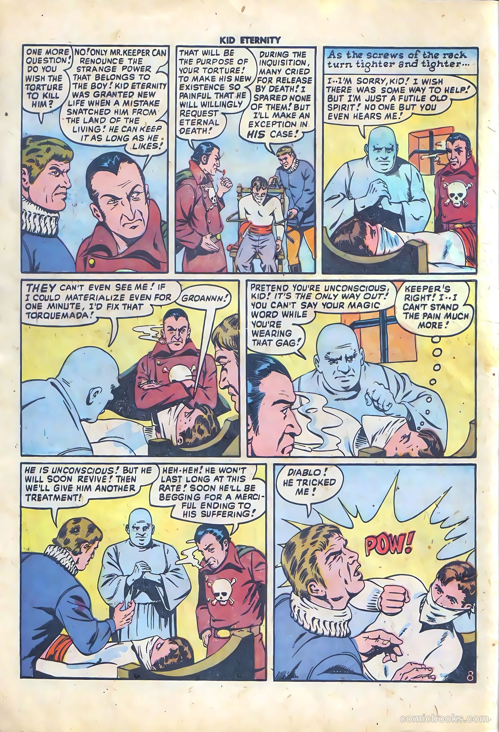 Kid Eternity #15 (1949) — page 11 of 37