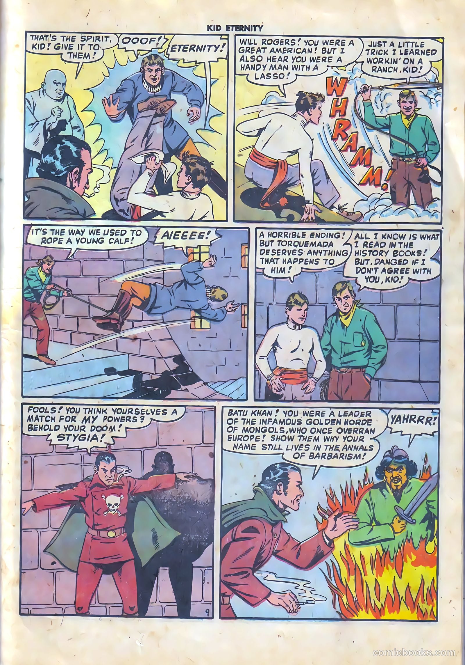 Kid Eternity #15 (1949) — page 12 of 37