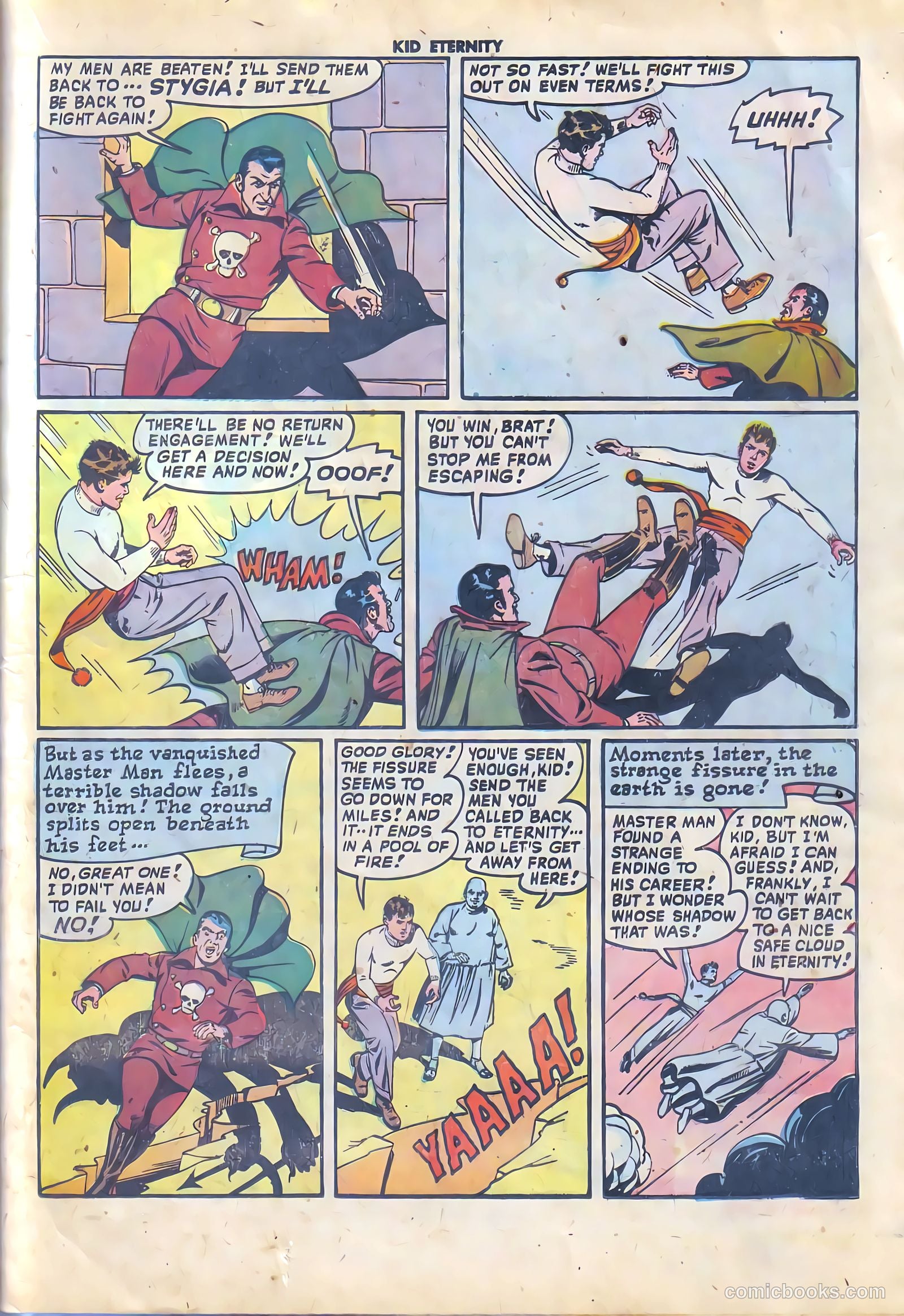 Kid Eternity #15 (1949) — page 14 of 37