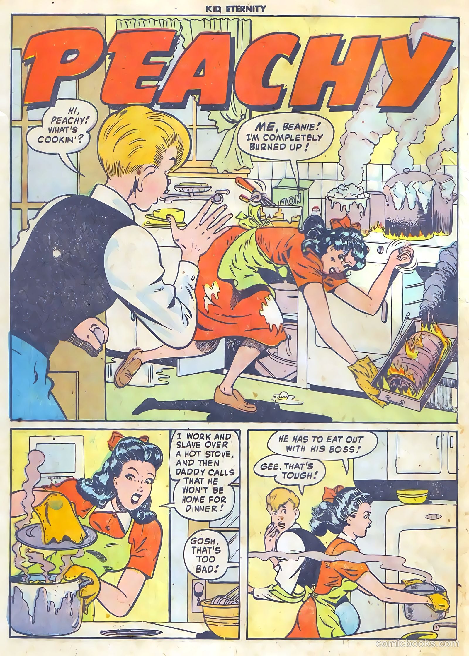 Kid Eternity #15 (1949) — page 15 of 37