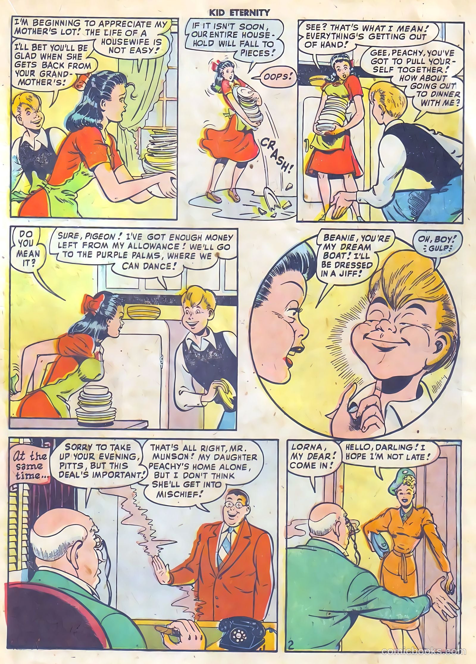Kid Eternity #15 (1949) — page 16 of 37