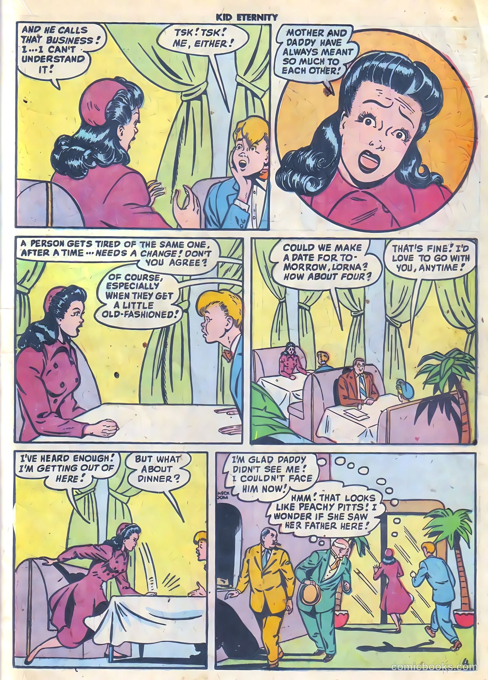 Kid Eternity #15 (1949) — page 18 of 37