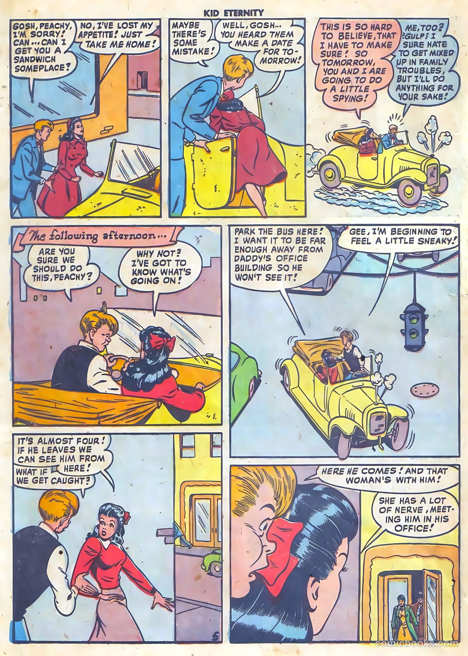 Kid Eternity #15 (1949) — page 19 of 37
