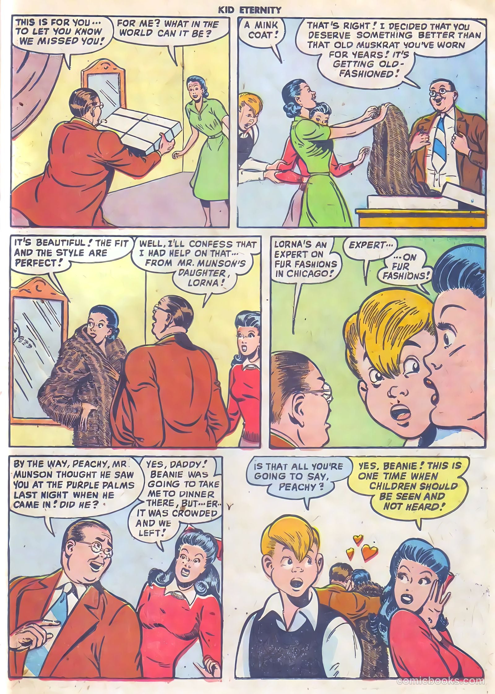 Kid Eternity #15 (1949) — page 22 of 37