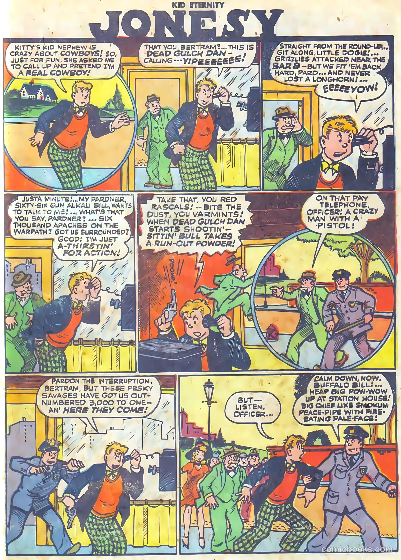 Kid Eternity #15 (1949) — page 24 of 37
