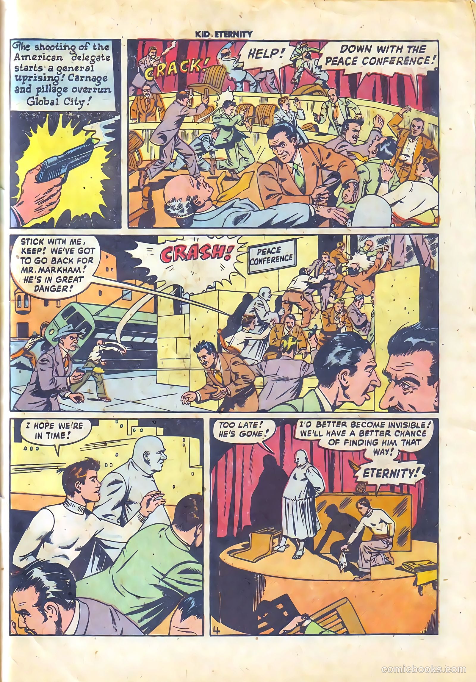 Kid Eternity #15 (1949) — page 28 of 37