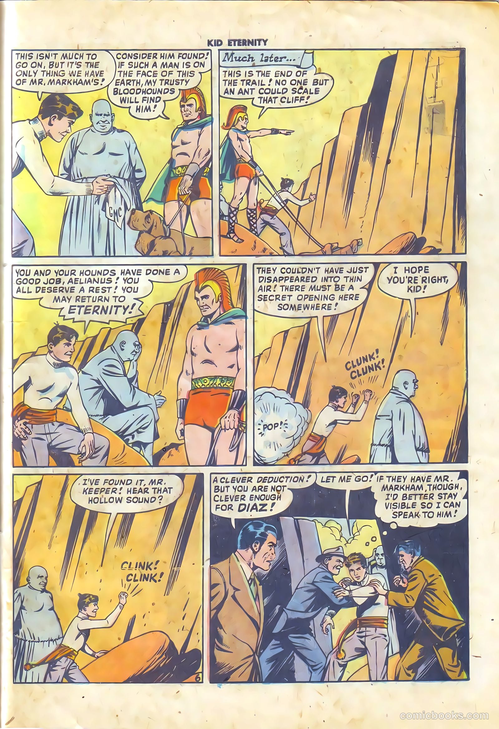 Kid Eternity #15 (1949) — page 30 of 37
