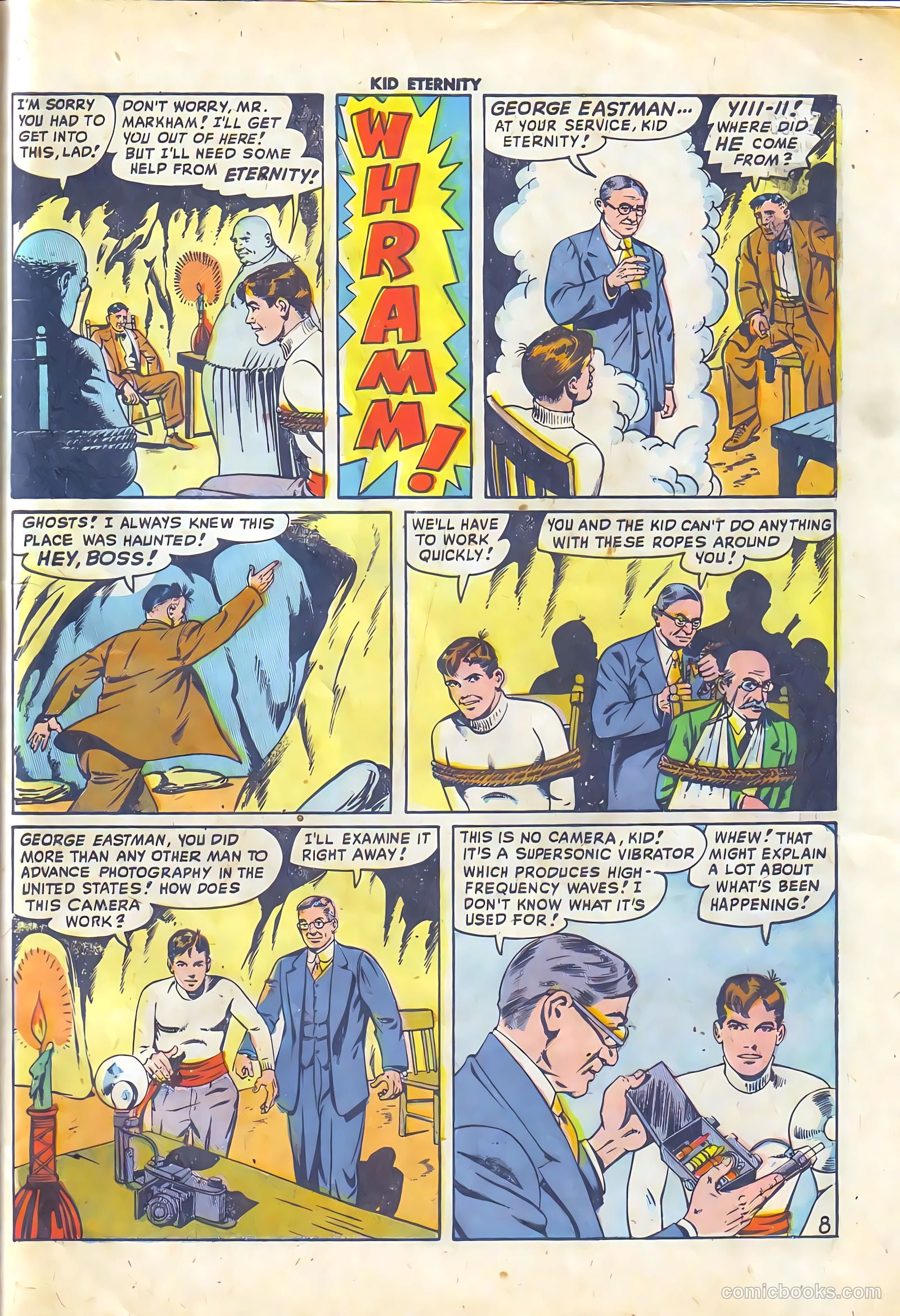 Kid Eternity #15 (1949) — page 32 of 37