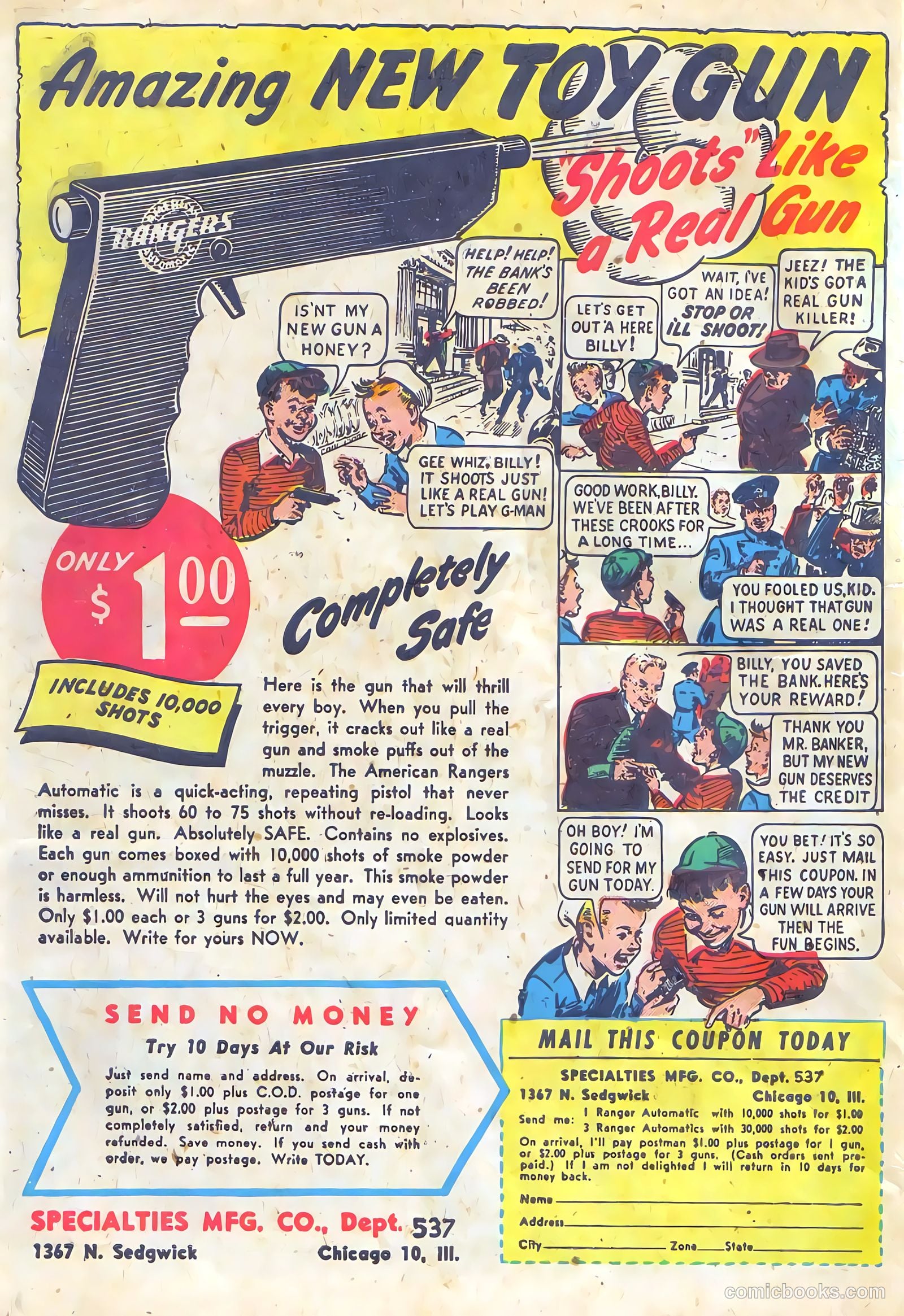 Kid Eternity #15 (1949) — page 35 of 37