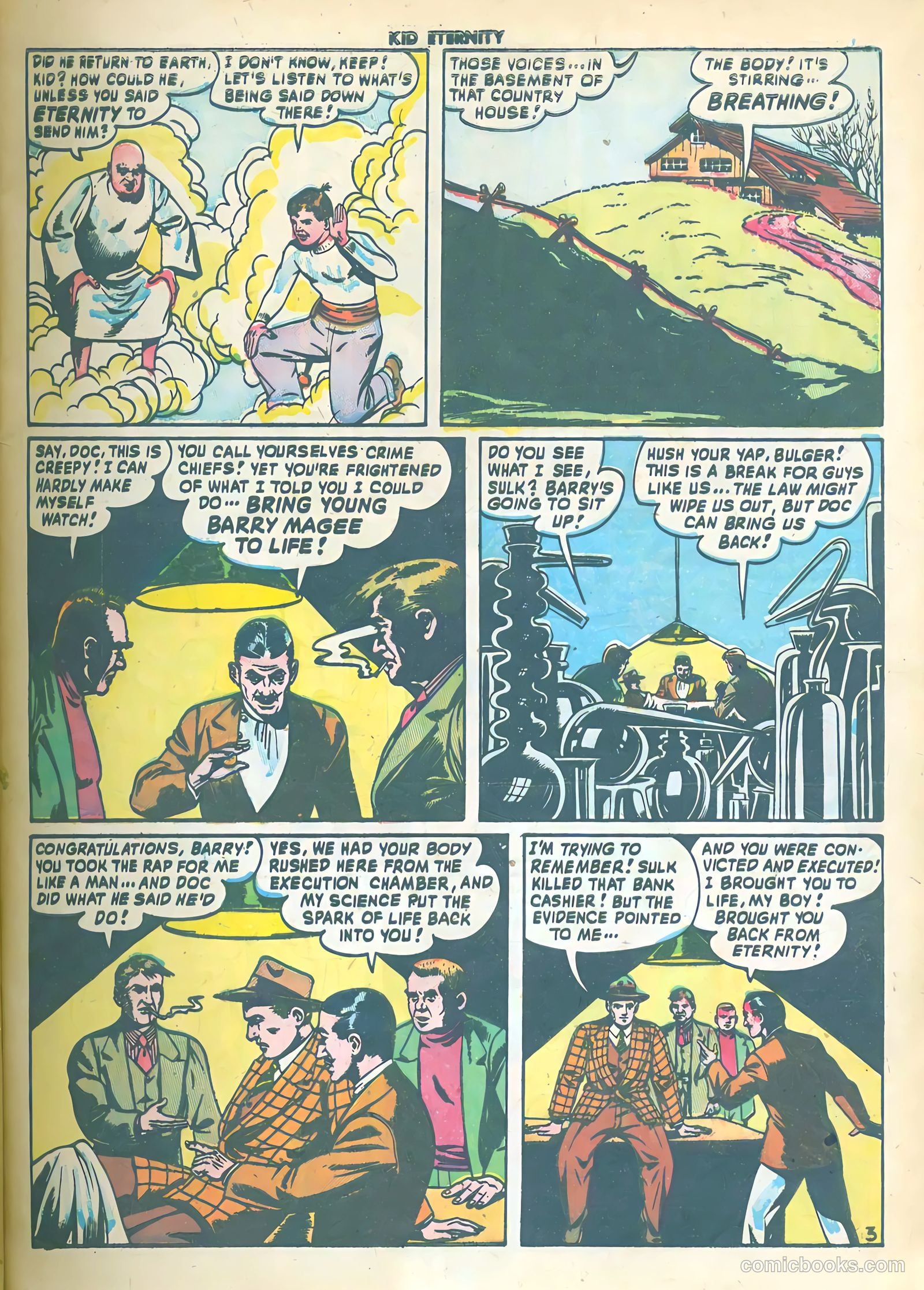 Kid Eternity #16 (1949) — page 5 of 36