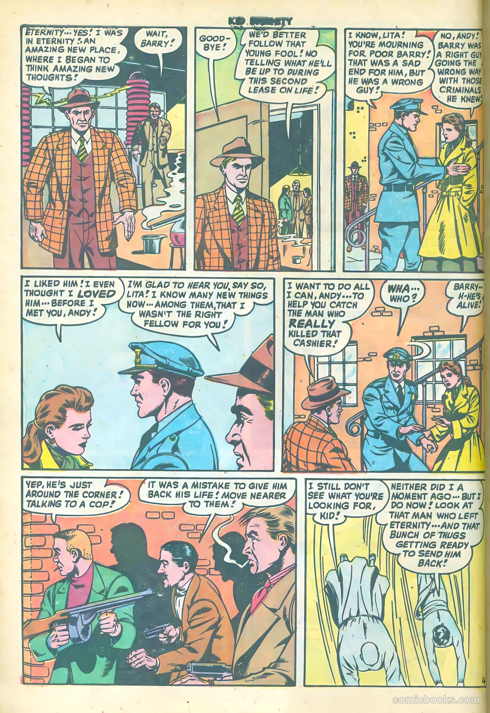 Kid Eternity #16 (1949) — page 6 of 36
