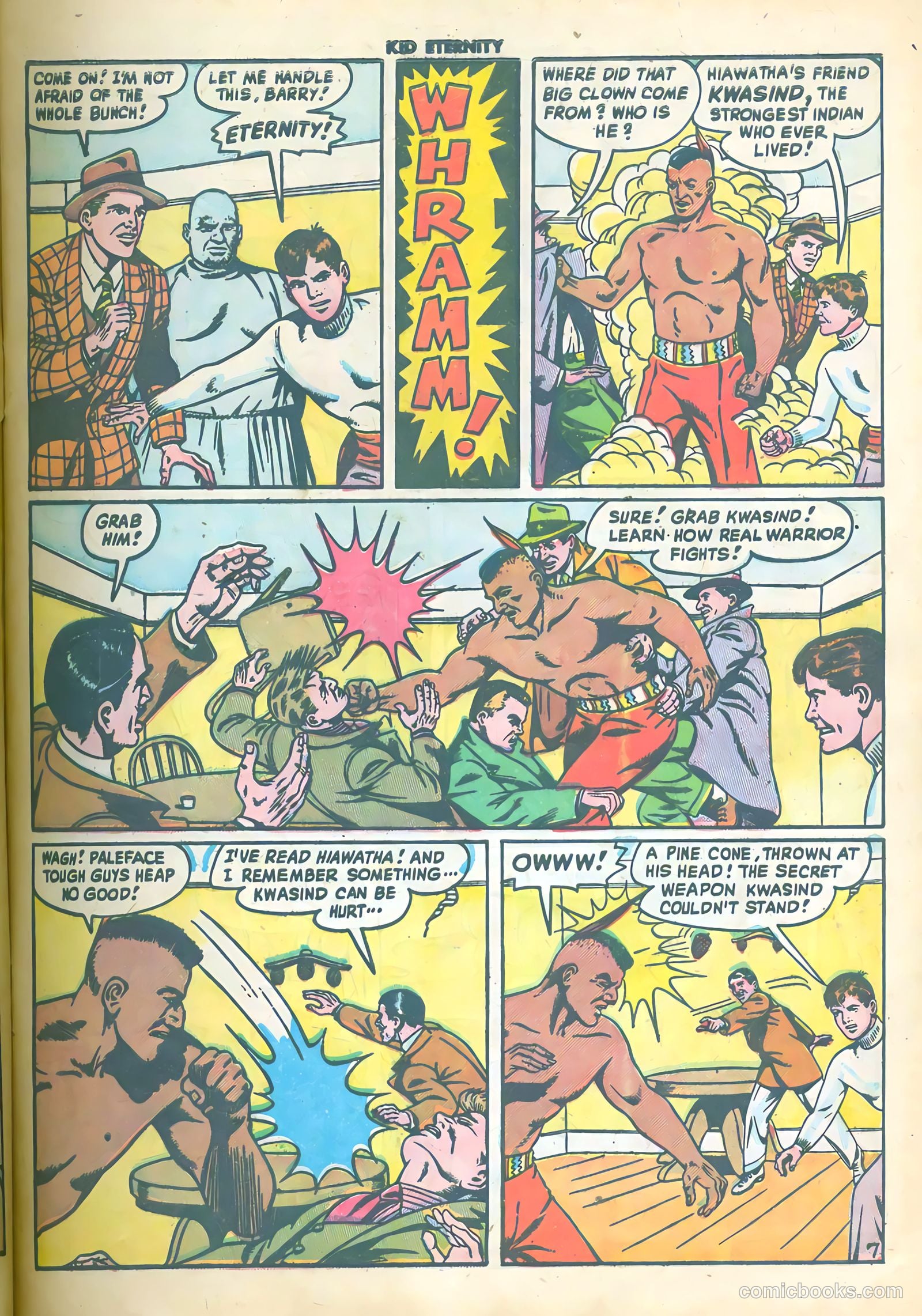 Kid Eternity #16 (1949) — page 9 of 36