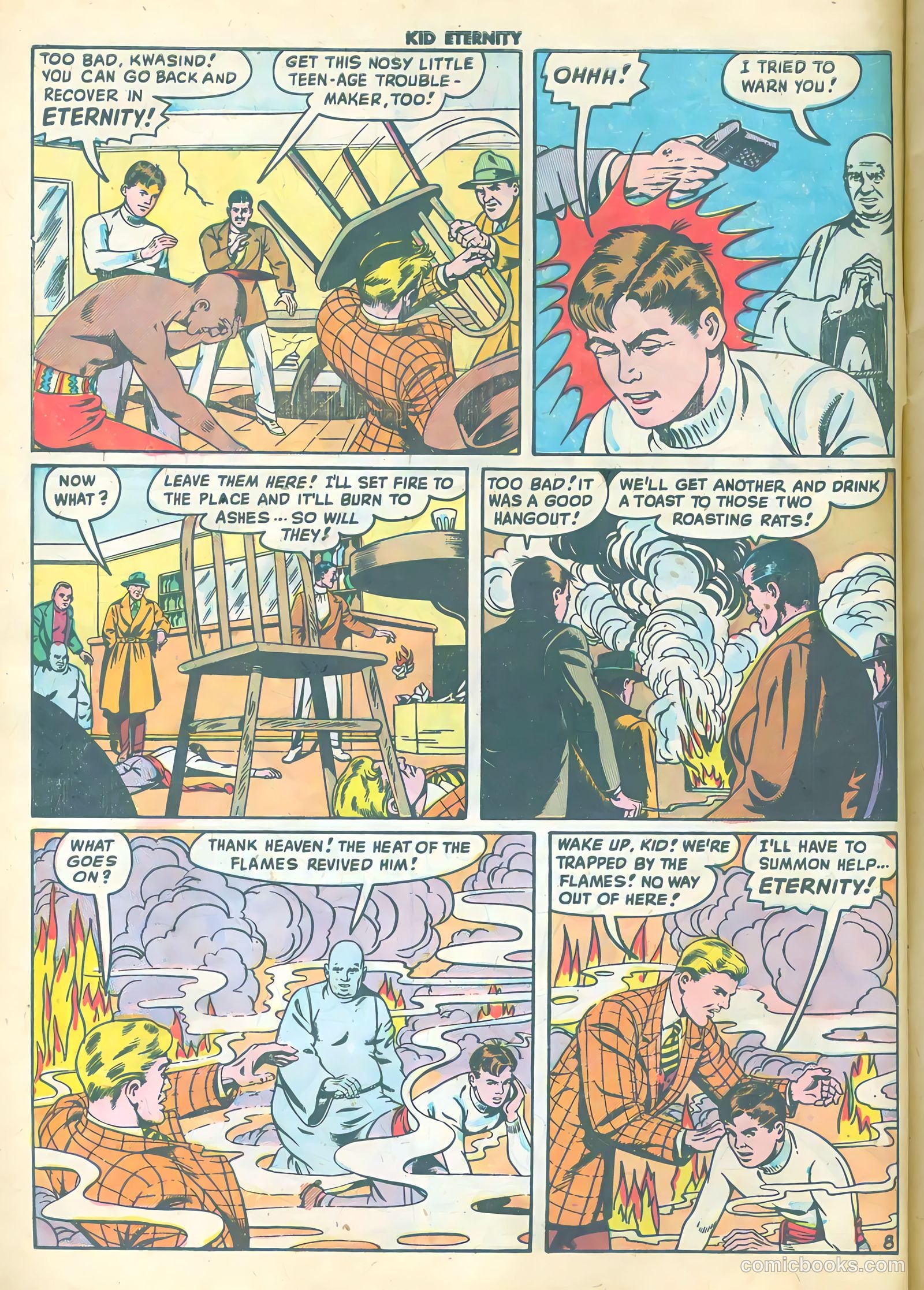 Kid Eternity #16 (1949) — page 10 of 36
