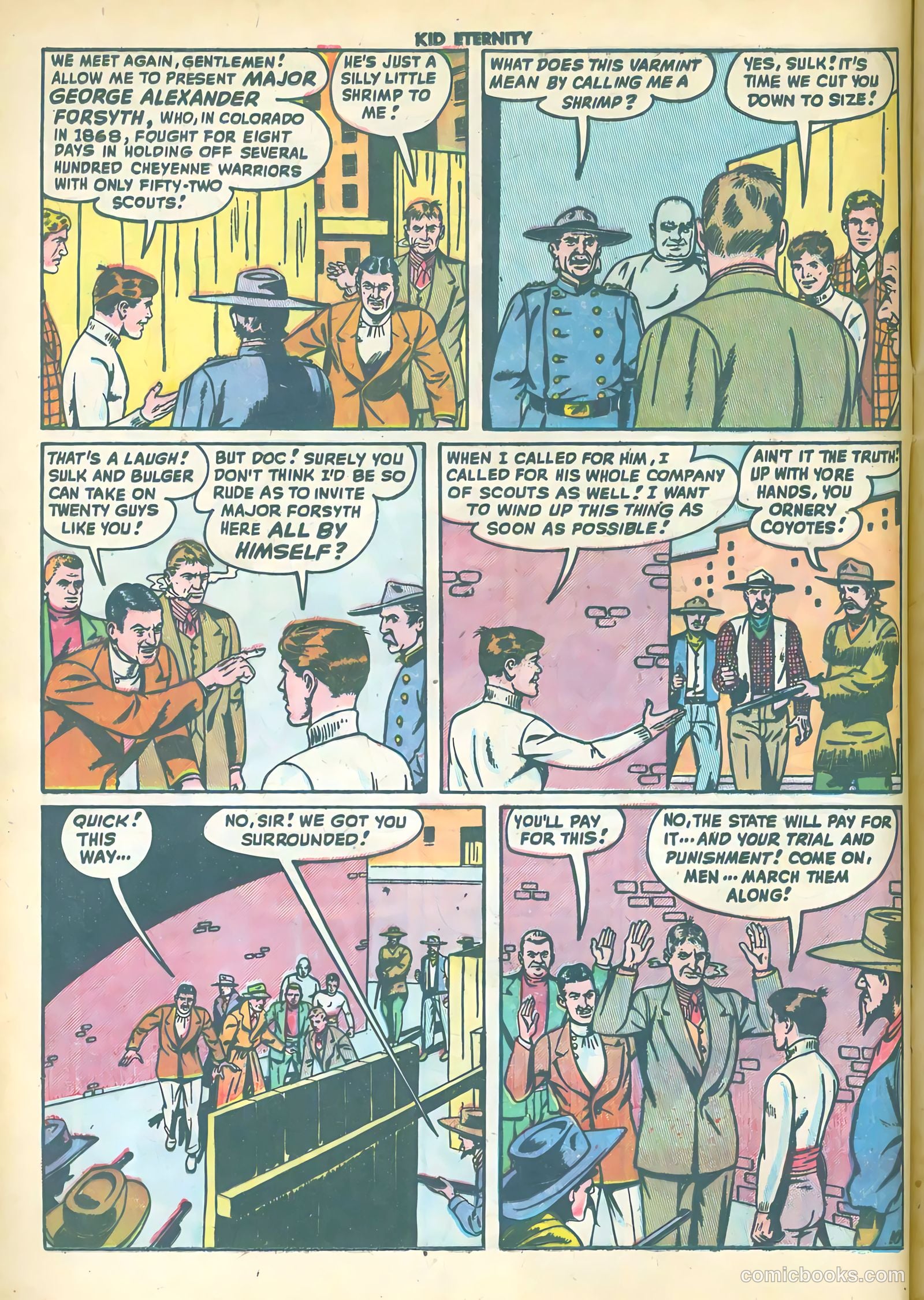 Kid Eternity #16 (1949) — page 12 of 36