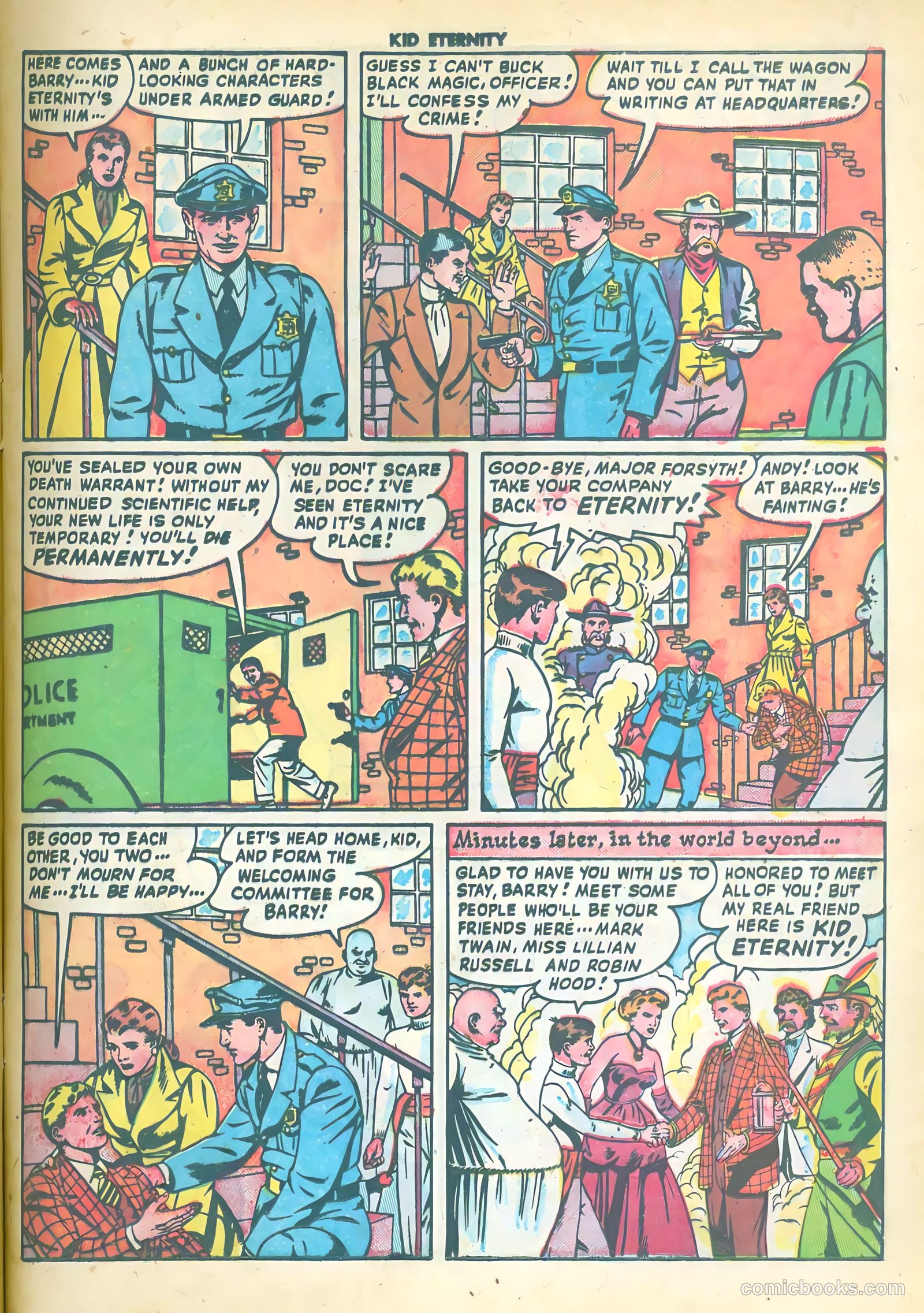 Kid Eternity #16 (1949) — page 13 of 36