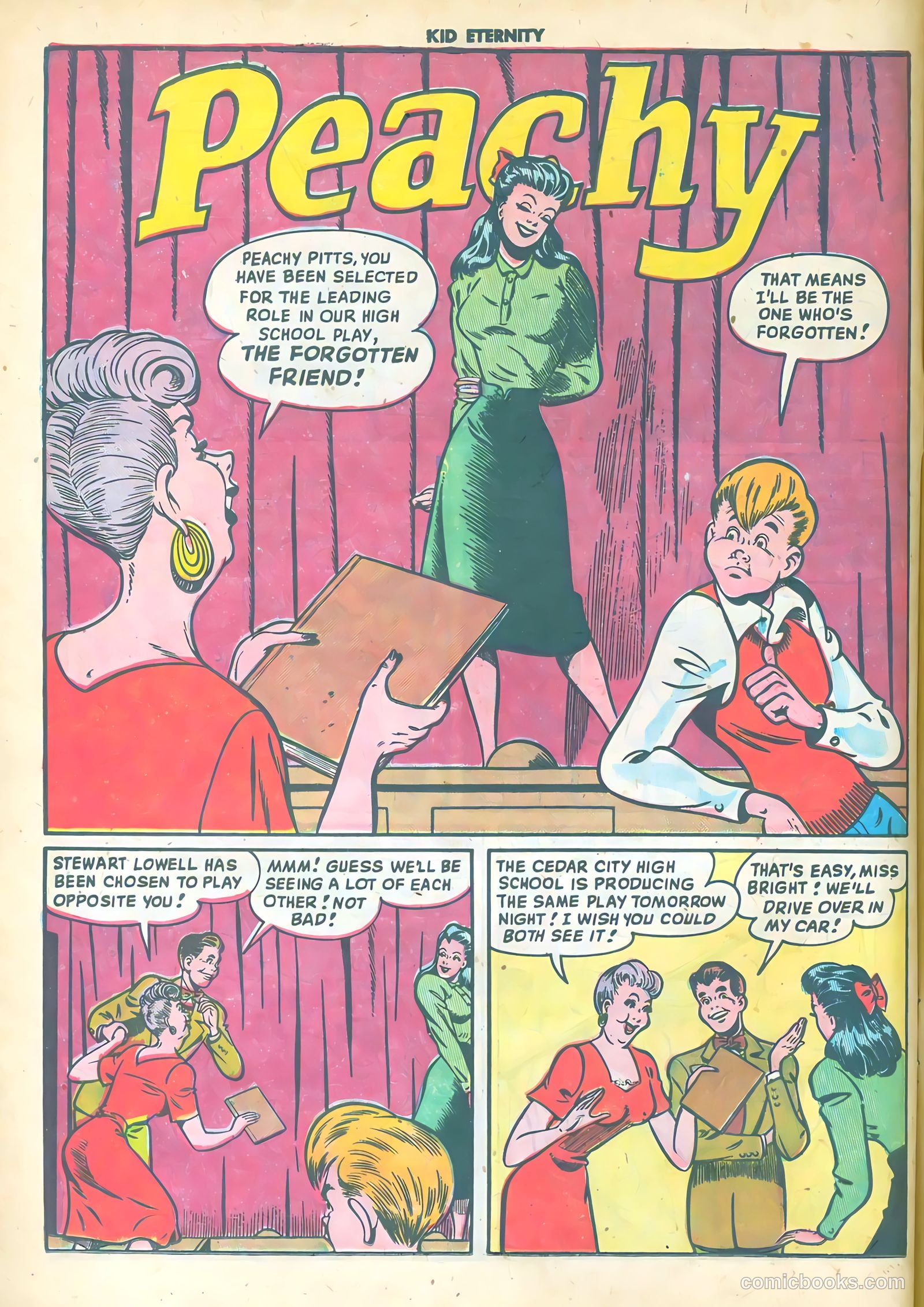Kid Eternity #16 (1949) — page 14 of 36