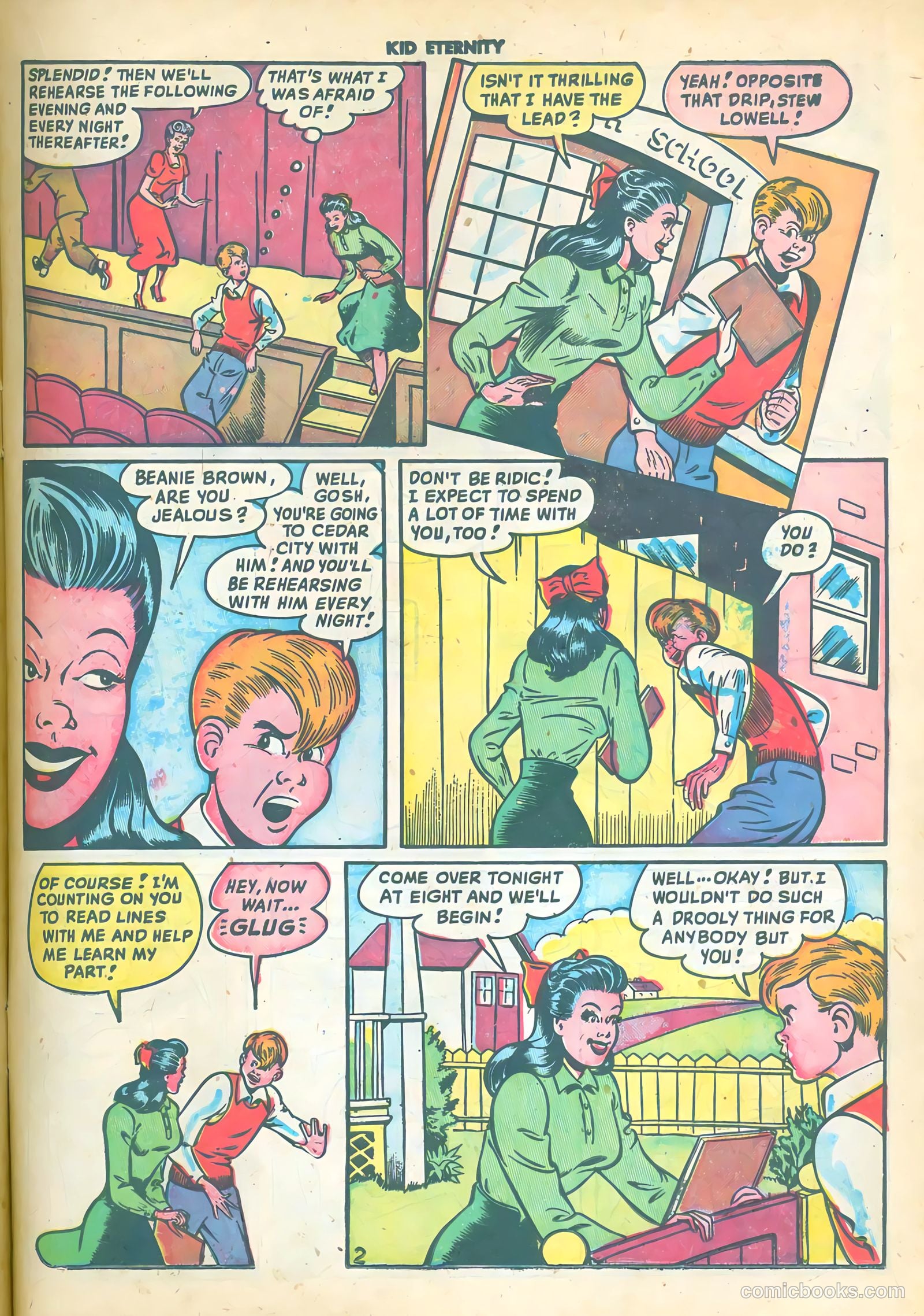 Kid Eternity #16 (1949) — page 15 of 36
