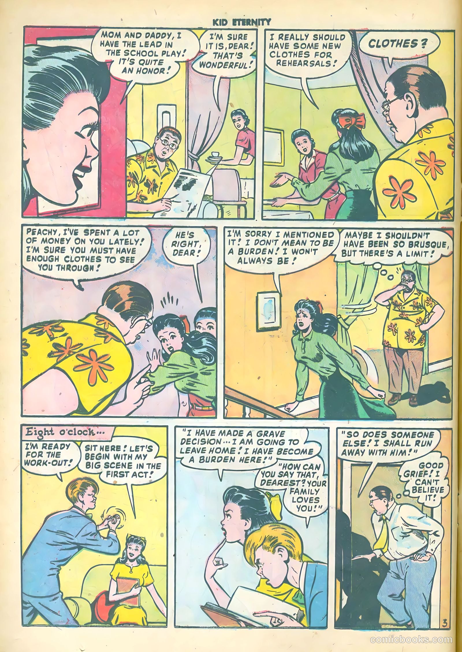 Kid Eternity #16 (1949) — page 16 of 36